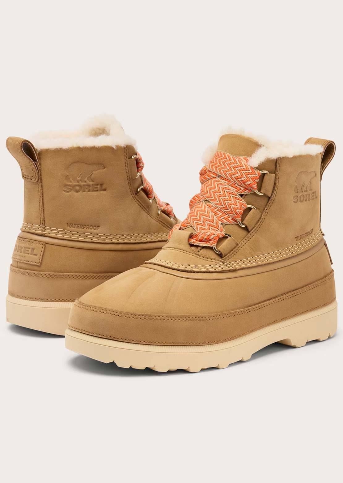 Sorel Women's Ambler Fireside Chukka Boots Caribou Buff