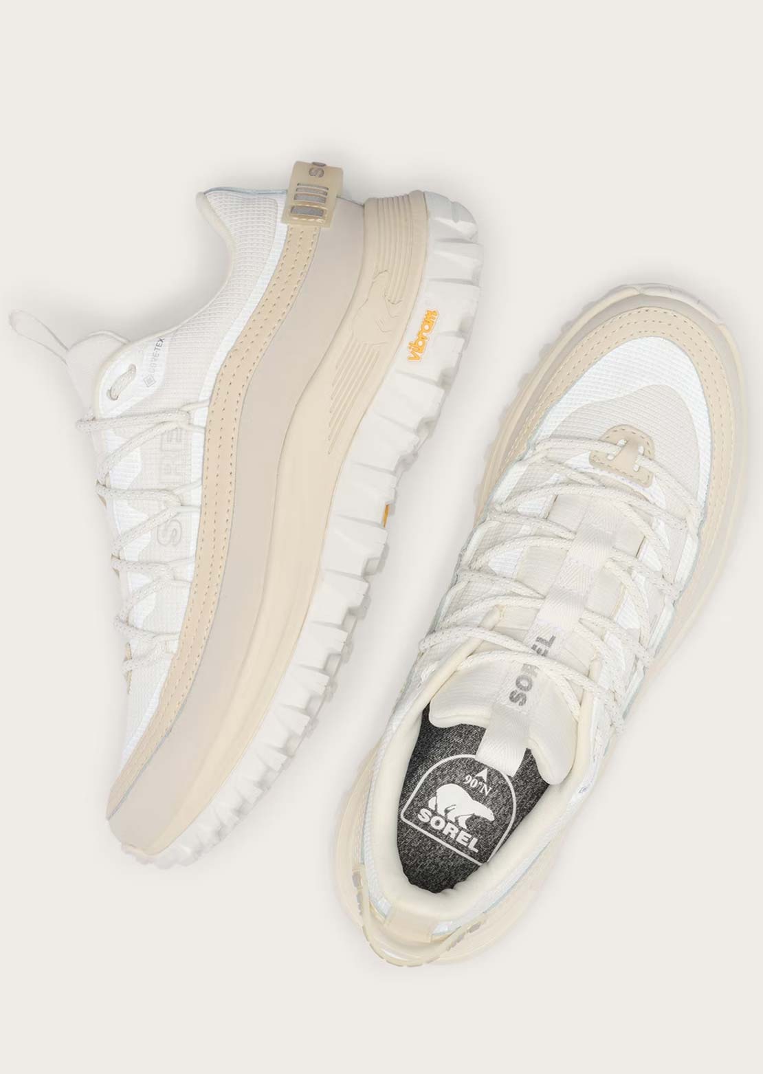 Sorel Women's Callsign Horizon Low GORE-TEX Shoes Sea Salt Chalk