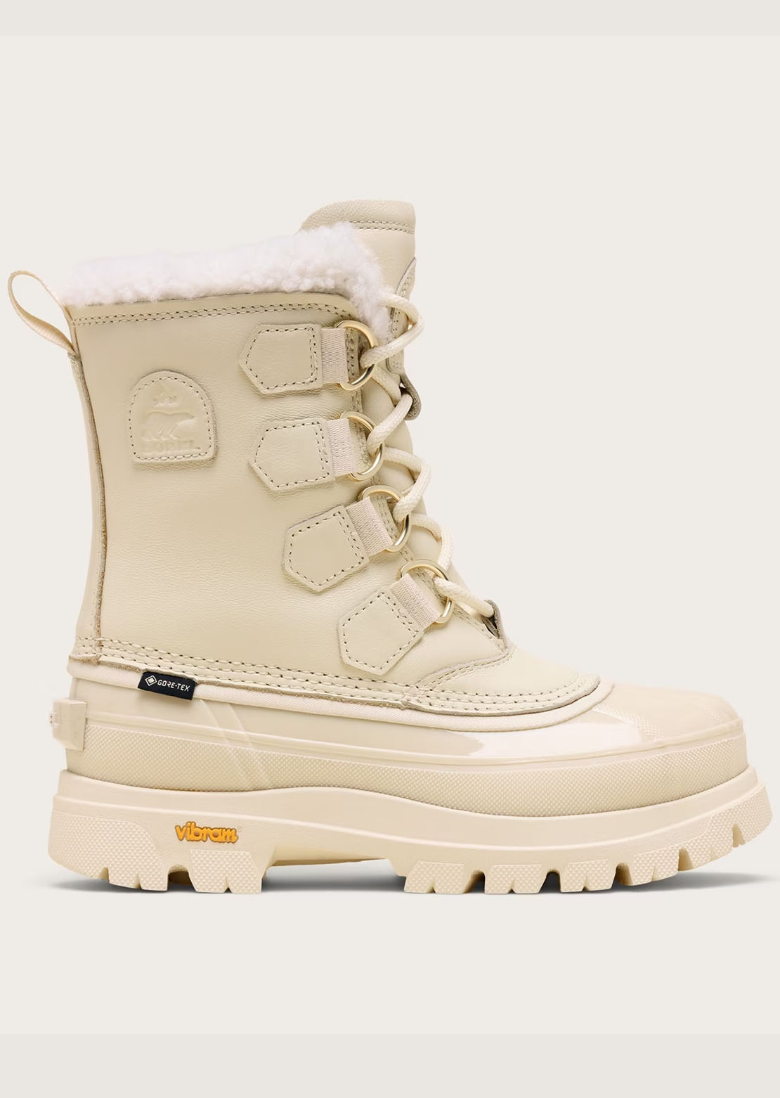 Sorel Women's Caribou Horizon GTX Winter Boots Honey White