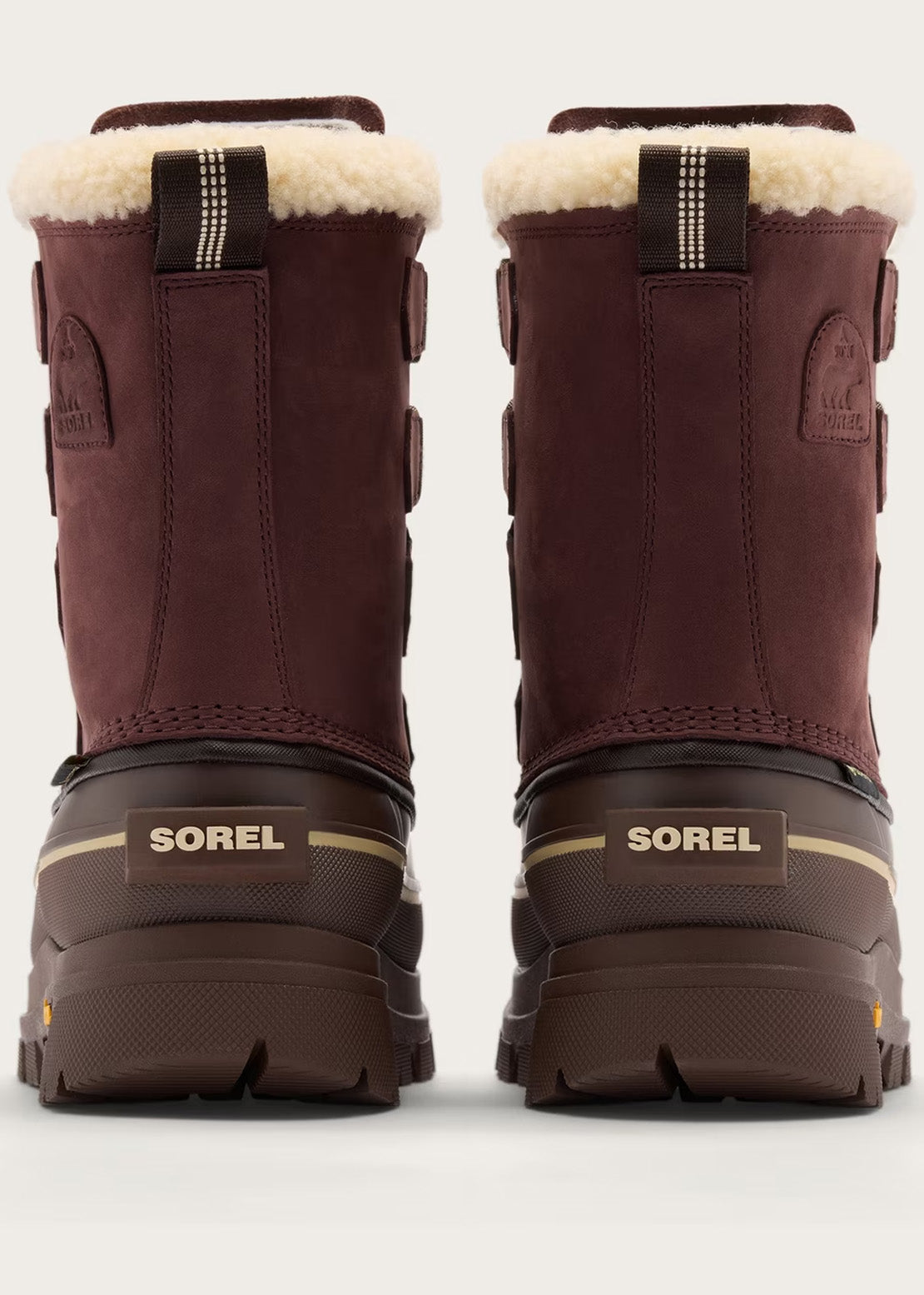 Sorel Women's Caribou Horizon GTX Winter Boots Red Lodge/Tobacco