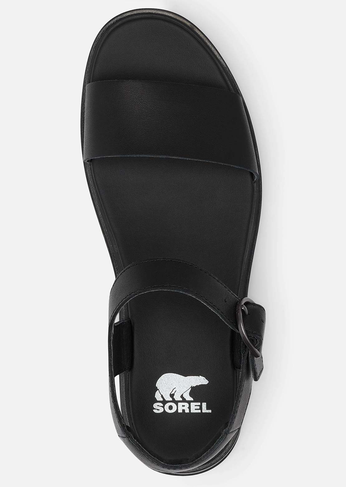 Sorel Women's Dayspring Ankle Strap Sandals Black/Black