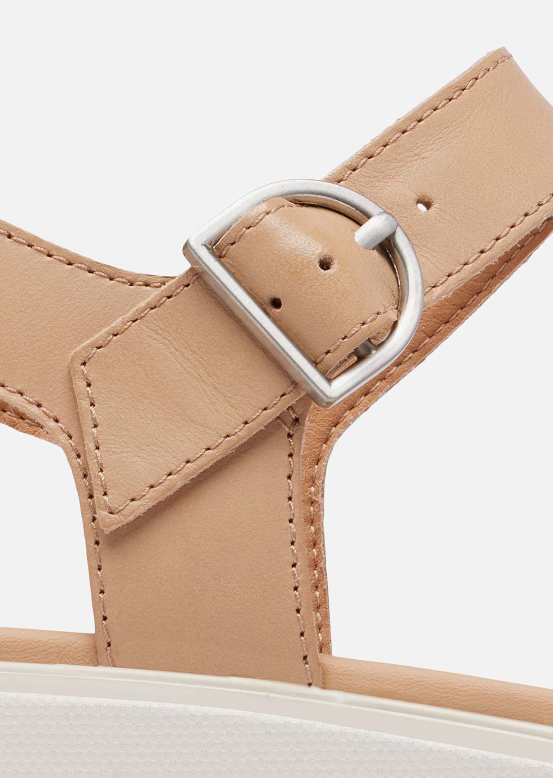 Sorel Women's Dayspring Ankle Strap Sandals Honest Beige/Chalk