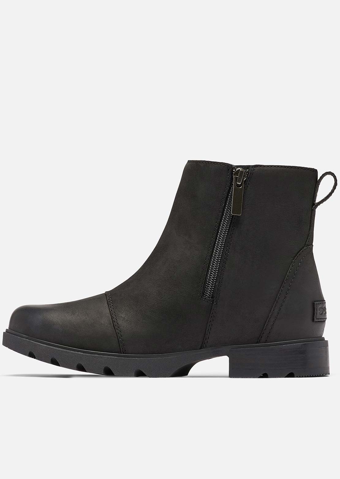 Sorel Women's Emelie III Zip Waterproof Boots Black/Black