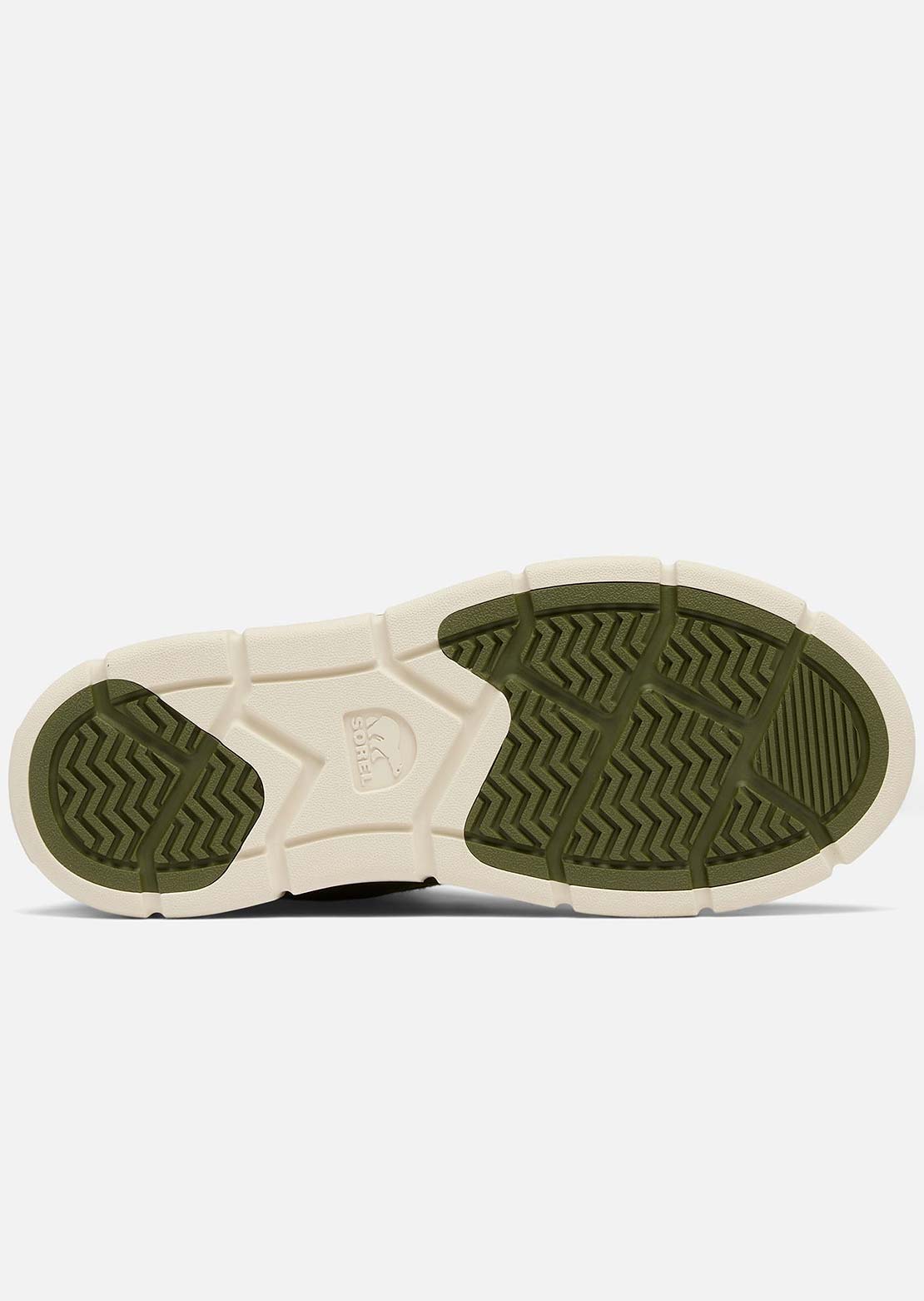 Sorel Women's Explorer III Joan Waterproof Boots Utility Green/Chalk