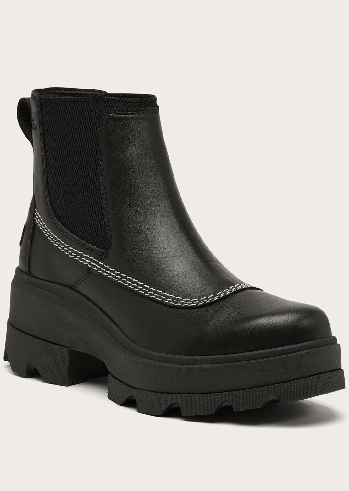 Sorel Women's Joan FRWD Chelsea Boots Black/Bleached Ceramic