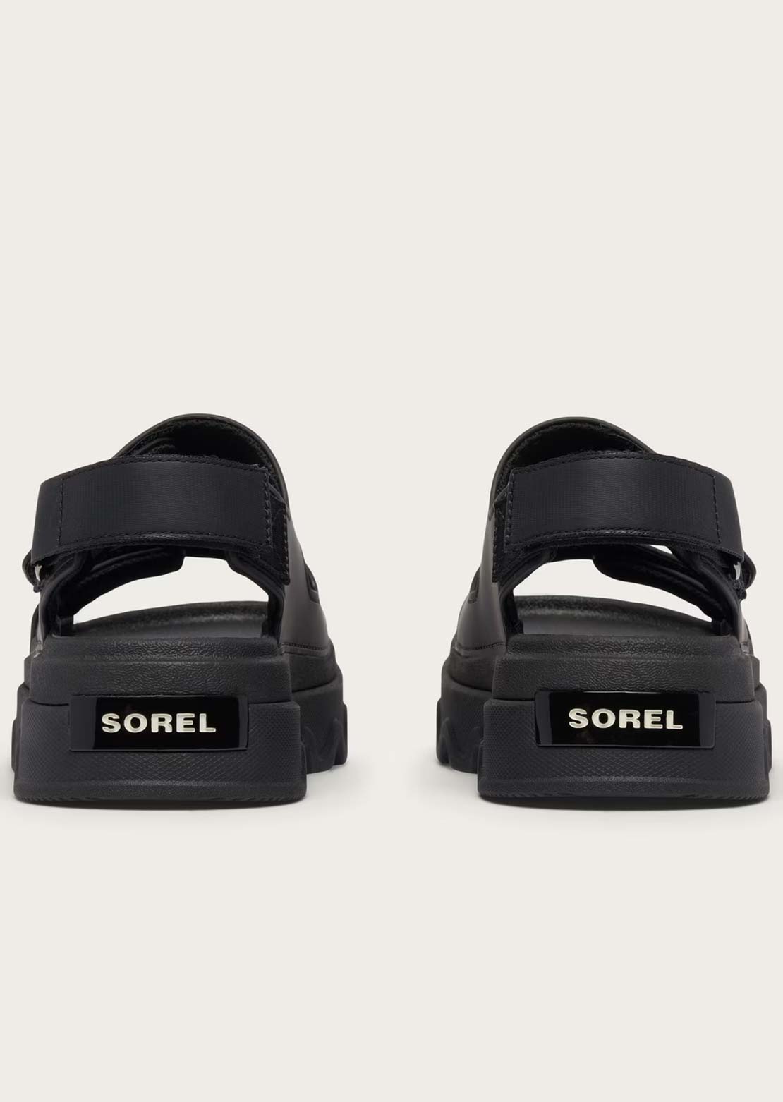 Sorel Women's Kinetic Sunchase Ankle Strap Sandals Black/Sea Salt