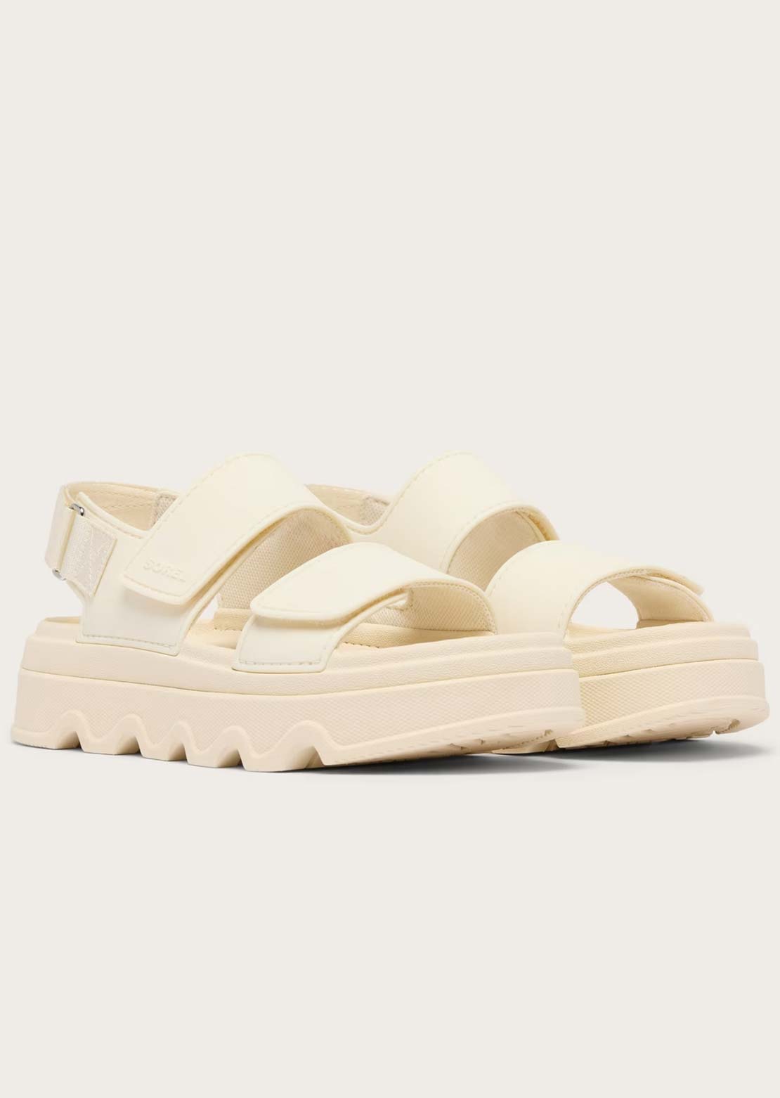 Sorel Women's Kinetic Sunchase Ankle Strap Sandals Chalk/Sea Salt