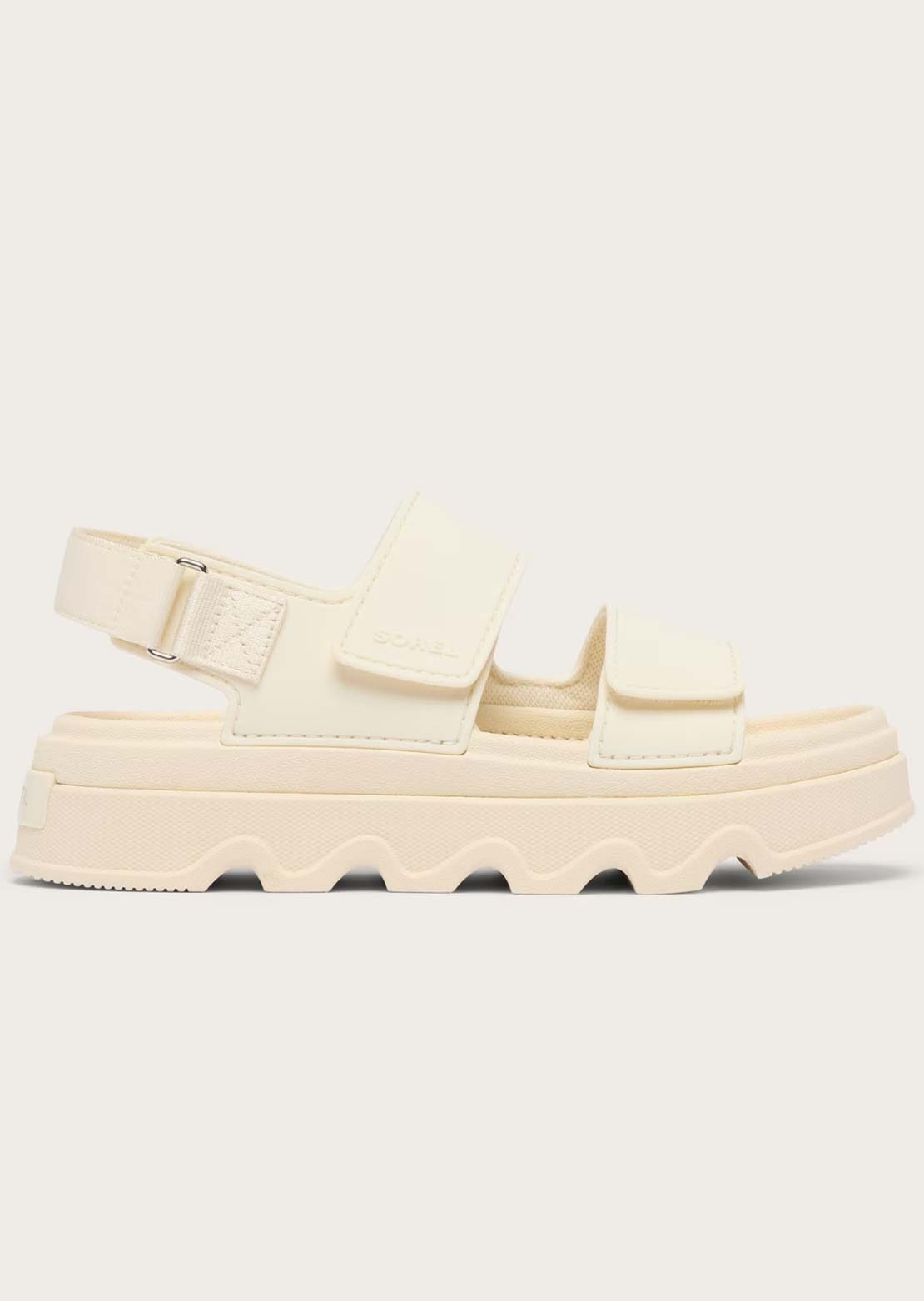 Sorel Women's Kinetic Sunchase Ankle Strap Sandals Chalk/Sea Salt