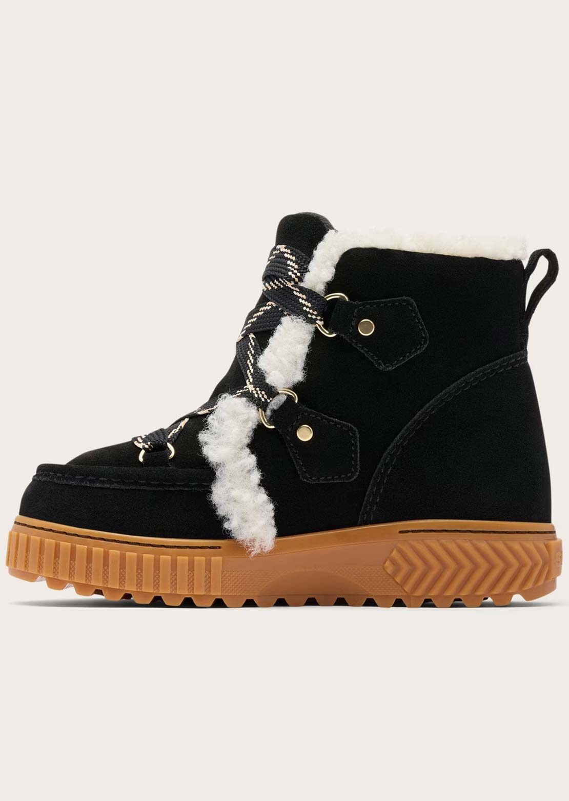 Sorel Women's Ona Ave Alpine Plus Casual Boots Black/Gum