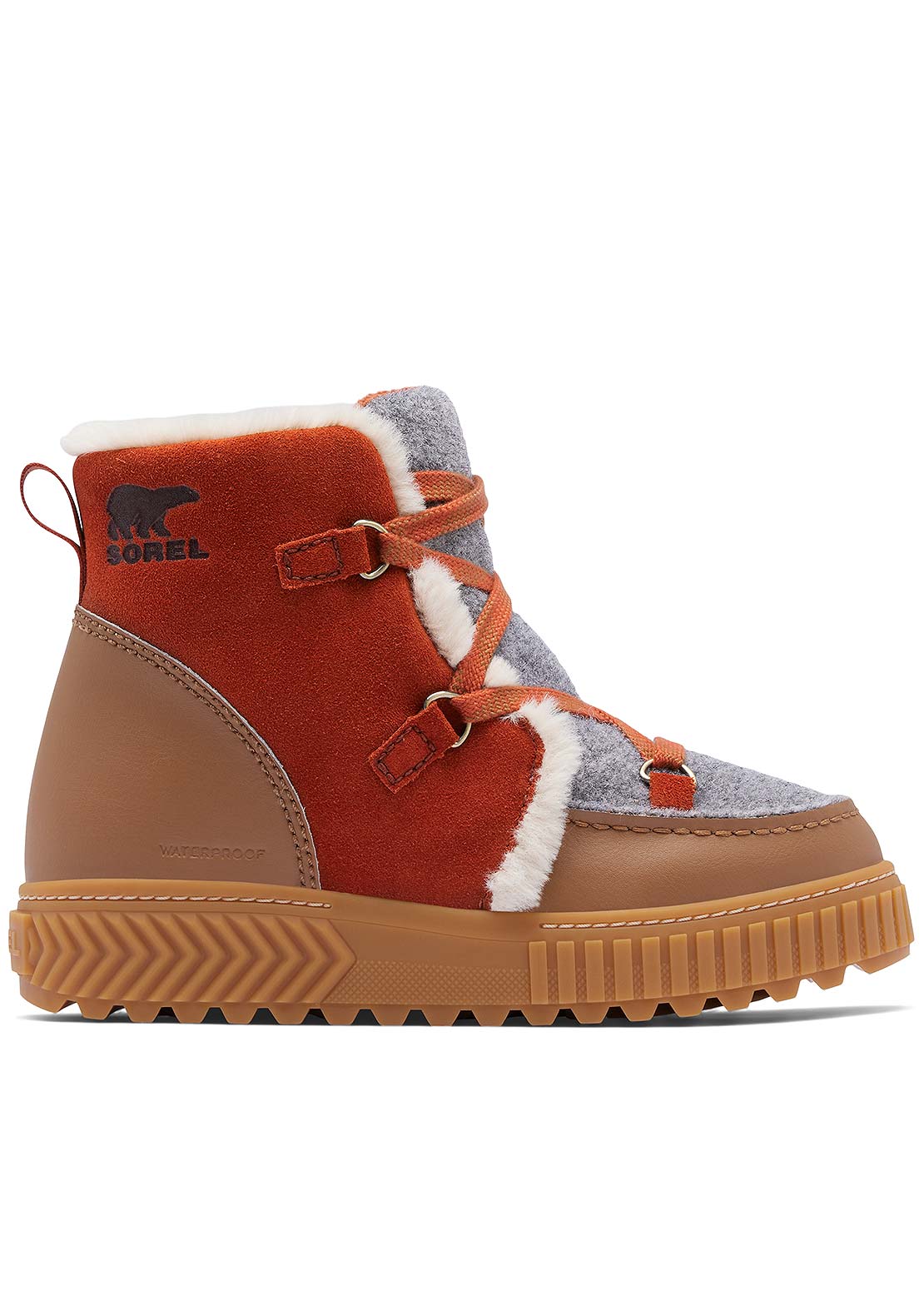 Sorel Women&#39;s Ona Ave Alpine Winter Boots Velvet Tan/Sanguine