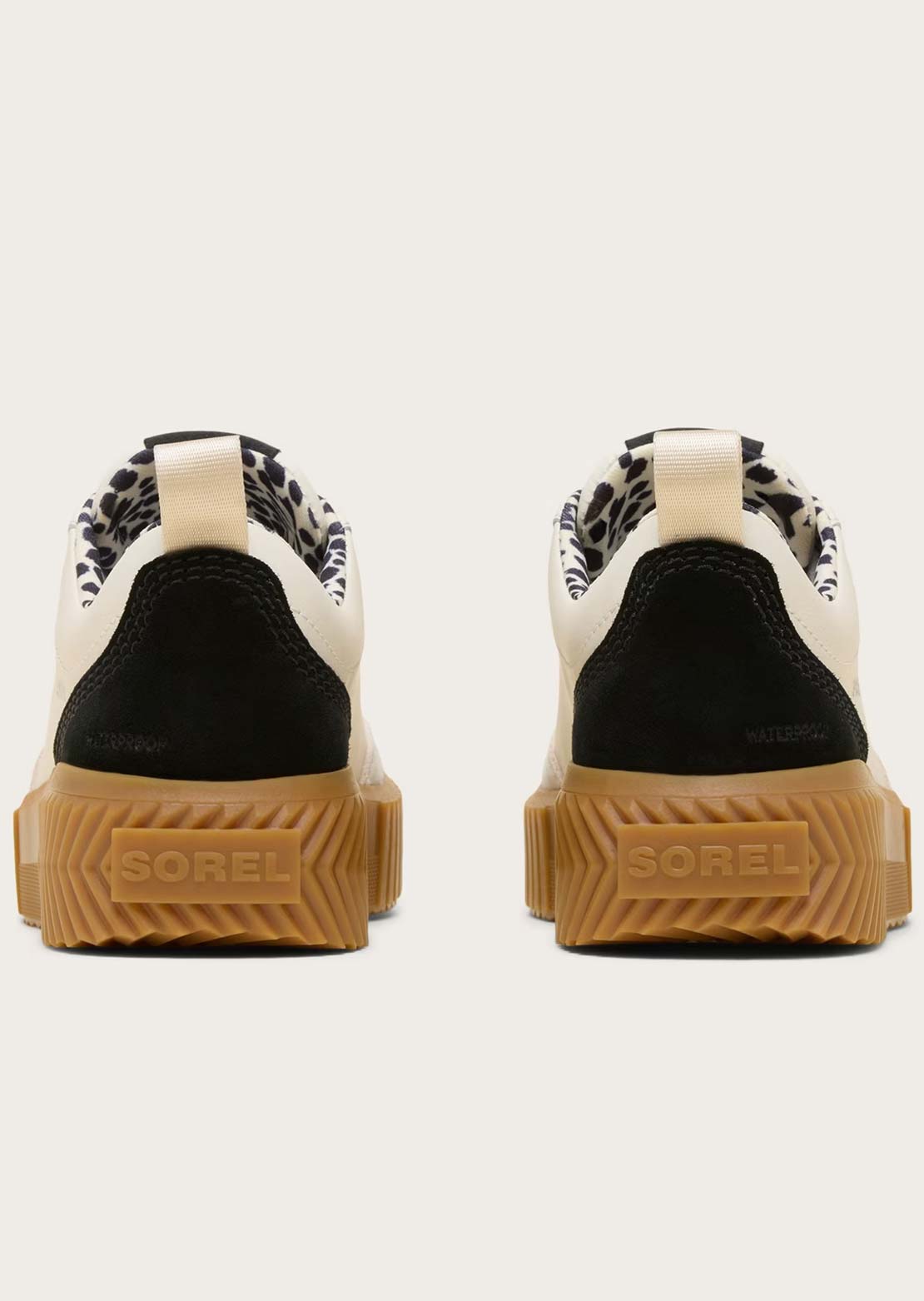 Sorel Women's ONA Ave Low Sneaker Waterproof Shoes Chalk/Black