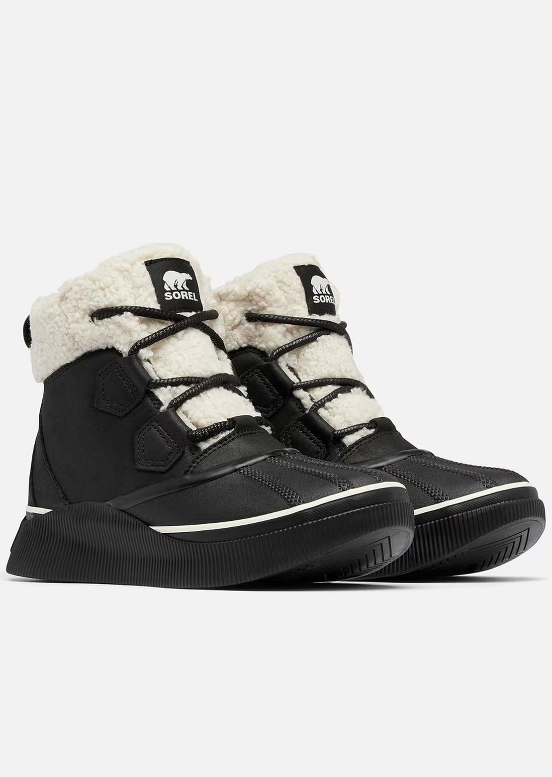 Sorel Women's Out N About IV Chillz Waterproof Boots Black/Chalk