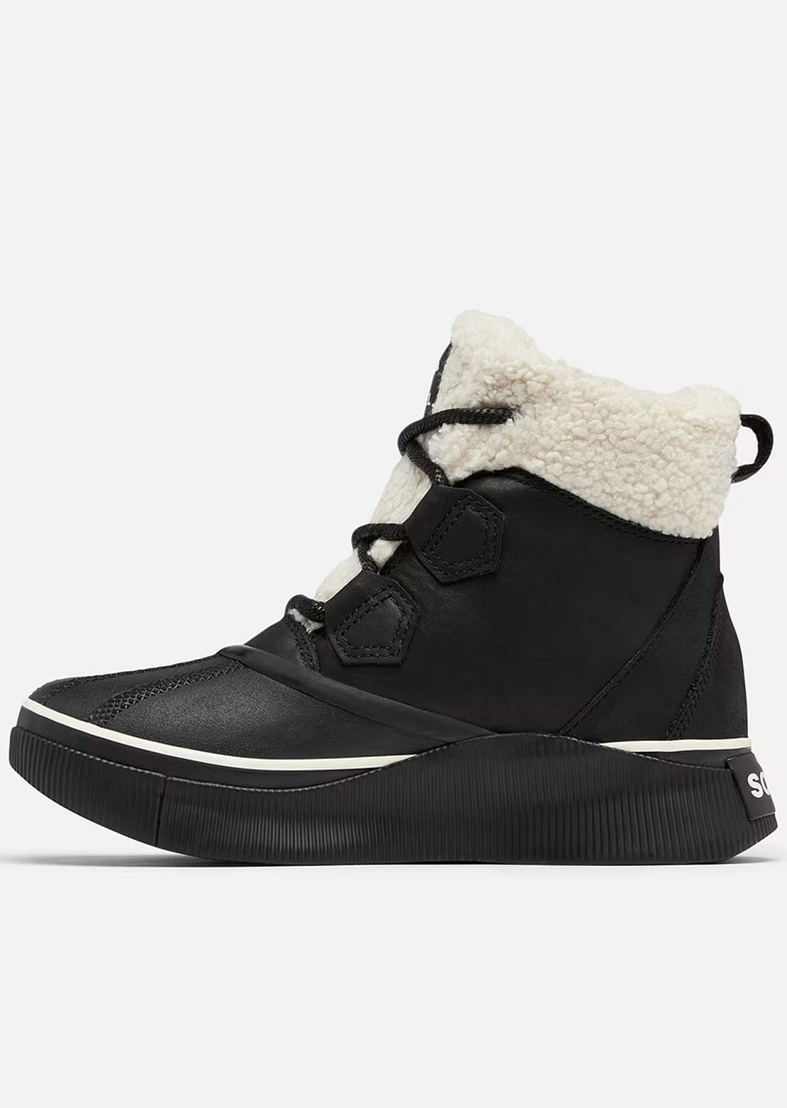 Sorel Women's Out N About IV Chillz Waterproof Boots Black/Chalk