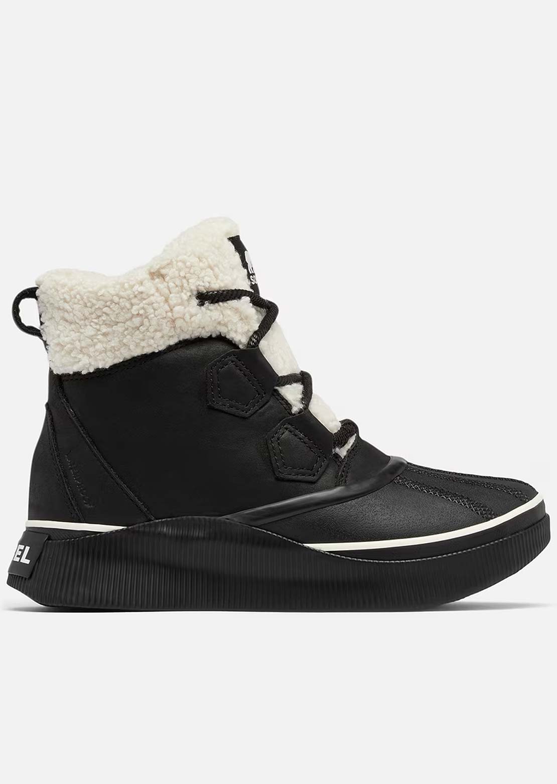 Sorel Women's Out N About IV Chillz Waterproof Boots Black/Chalk