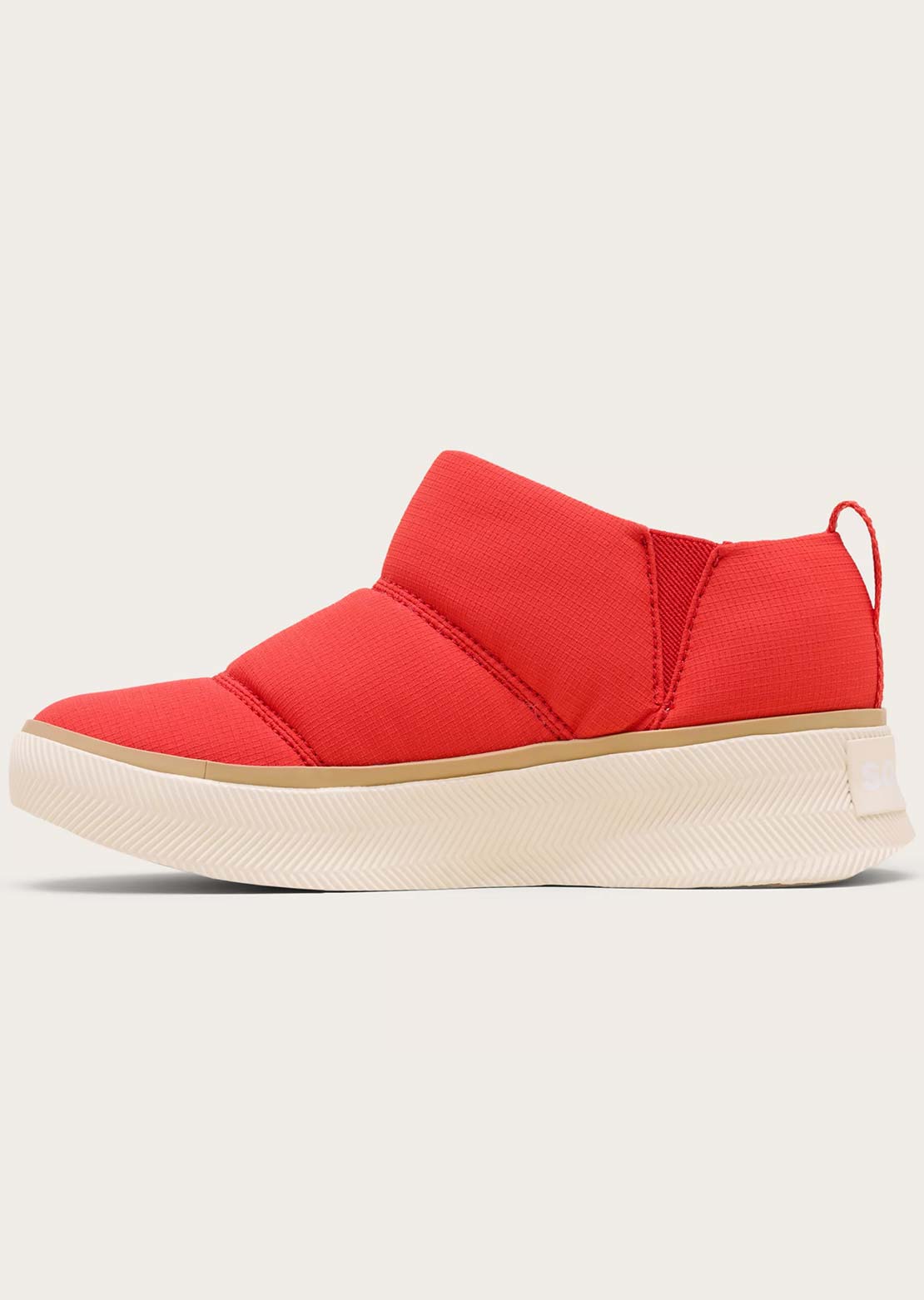 Sorel Women's Out N About IV Mini Puffy Waterproof Boots Bright Red/Honey