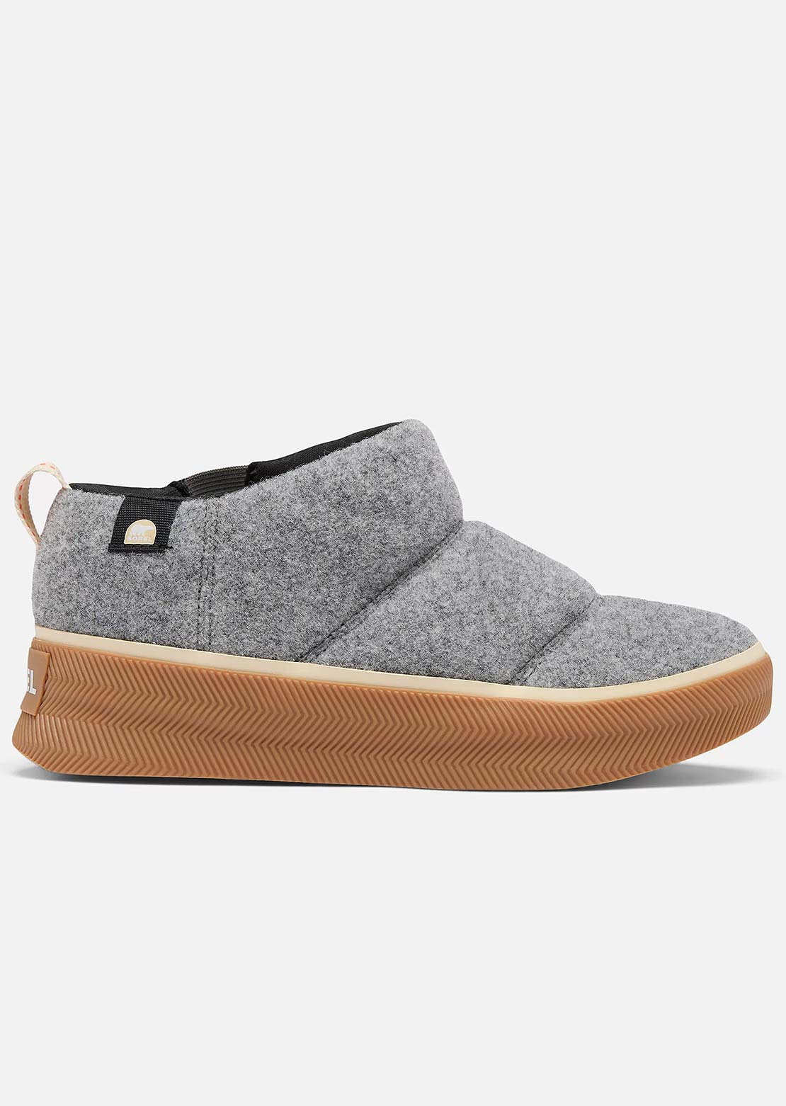 Sorel Women's Out N About IV Mini Puffy Waterproof Boots Chrome Grey/Gum
