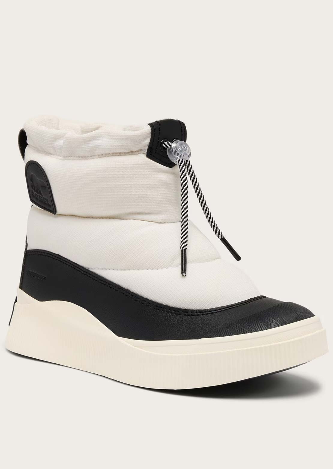 Sorel Women's Out N About IV Puffy Waterproof Boots Sea Salt/Black