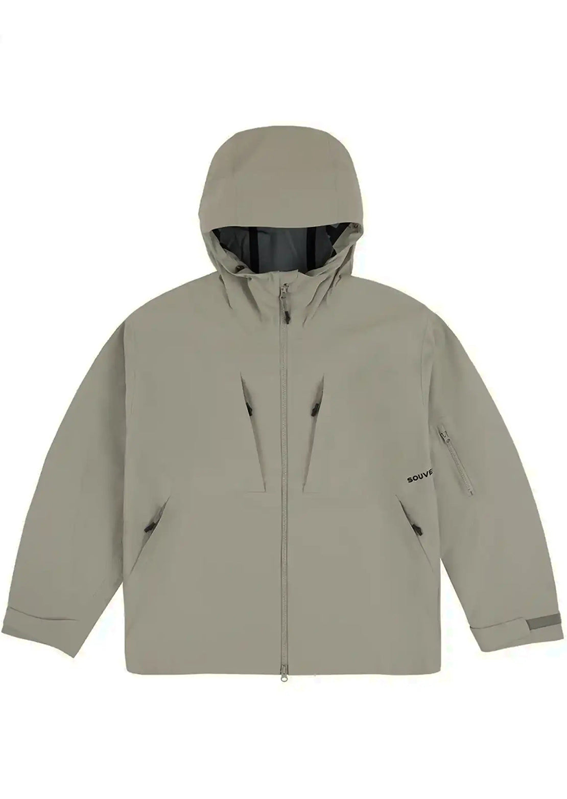 Souvenir Men's 3 Ply Ripstop Jacket Wet Sand