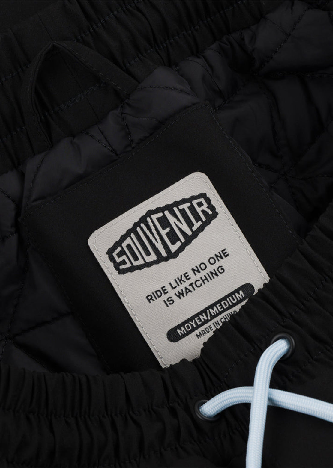 Souvenir Men's Insulated Track Pants Black
