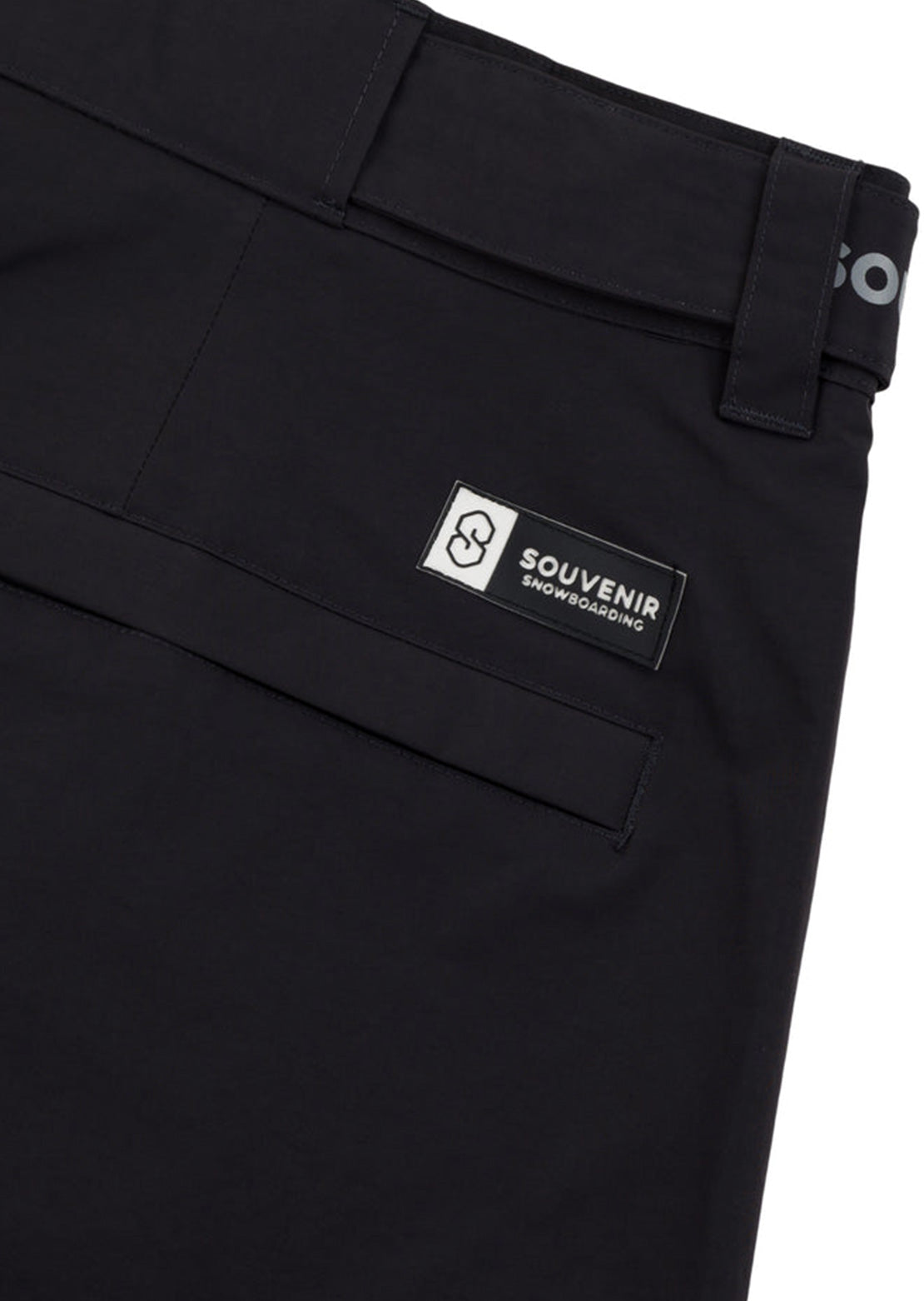 Souvenir Men's Pleated Chino Pants Black