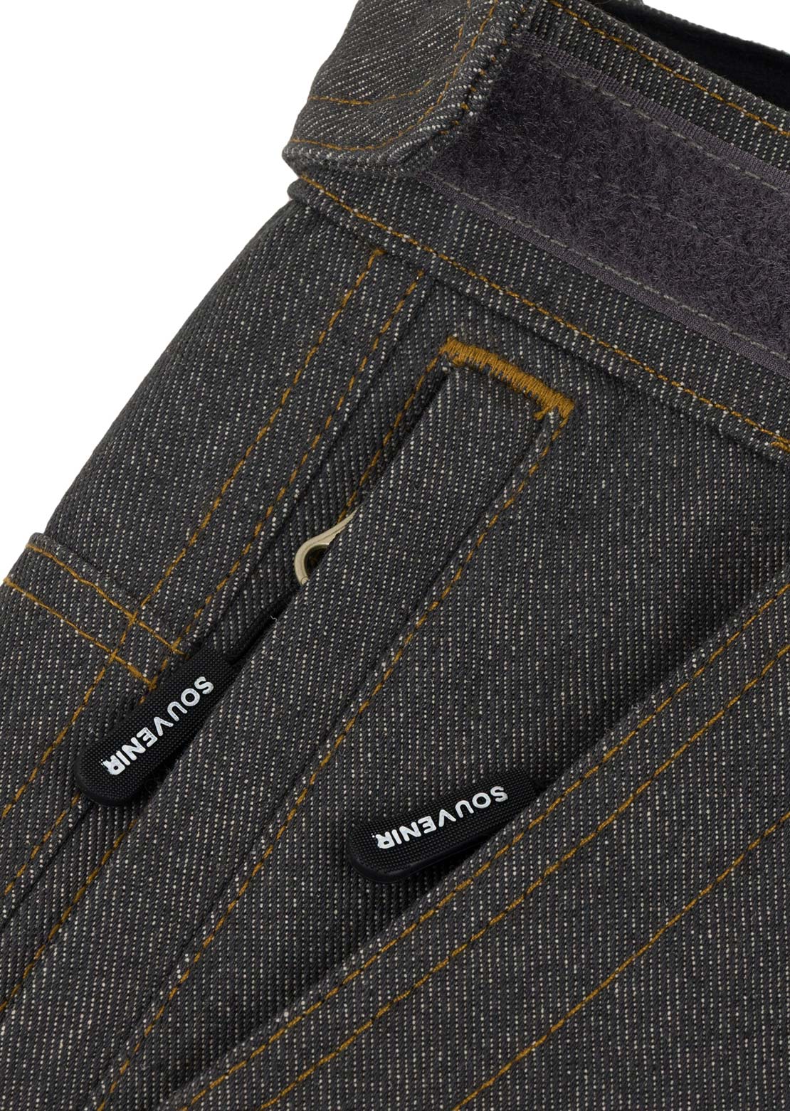 Souvenir Unisex 3 Ply Denim Pants Faded Grey