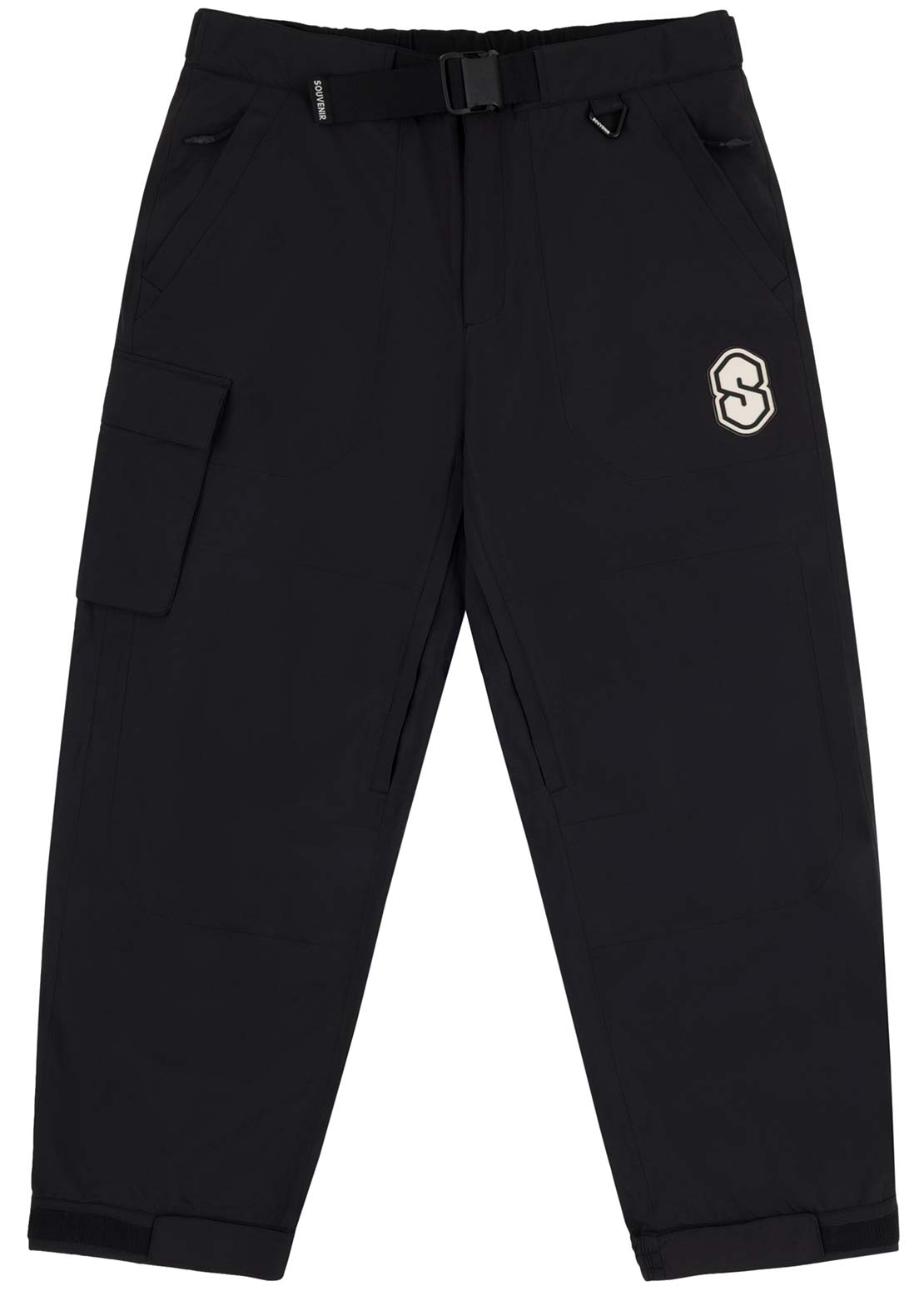 Souvenir Unisex 3 Ply Ripstop Pants Black
