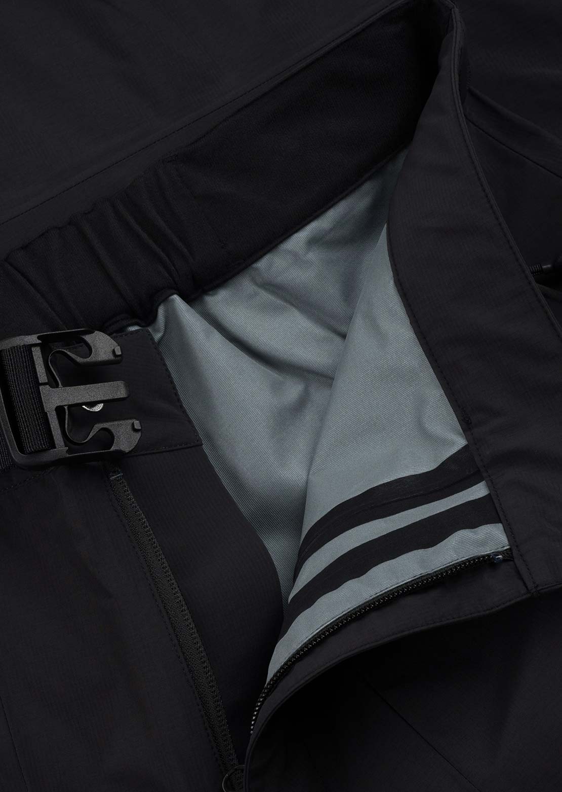 Souvenir Unisex 3 Ply Ripstop Pants Black