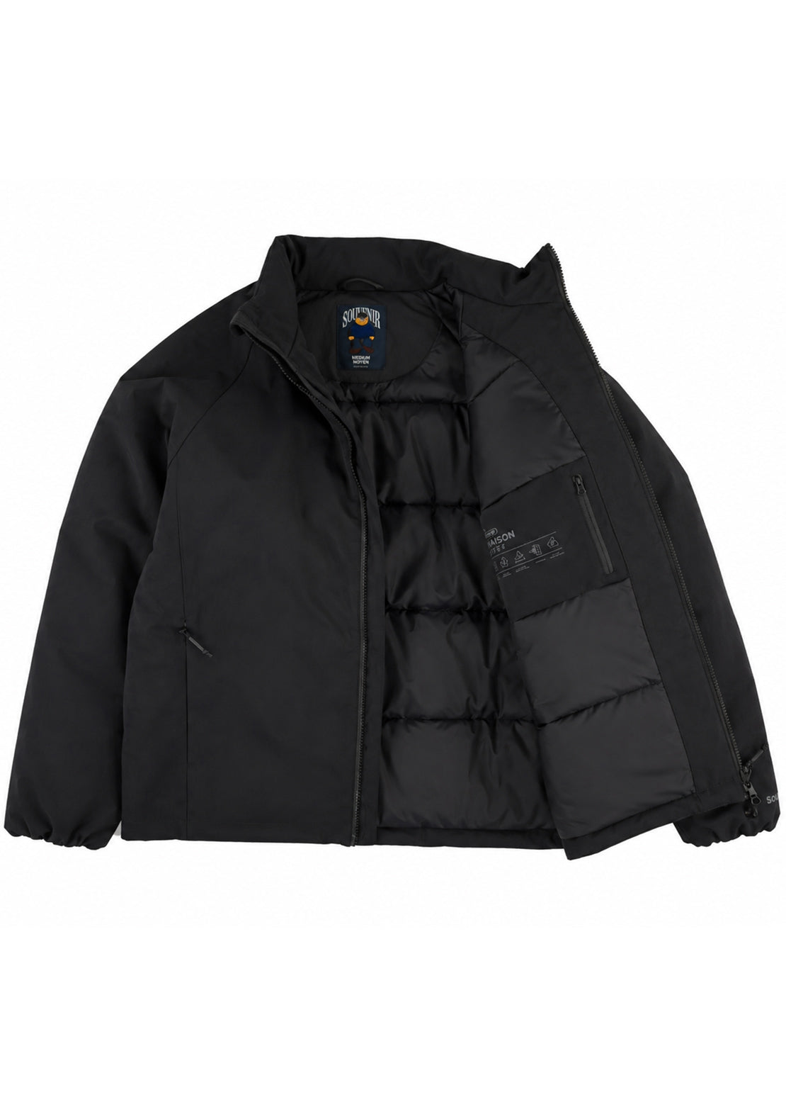 Souvenir Unisex Blouson Jacket Black