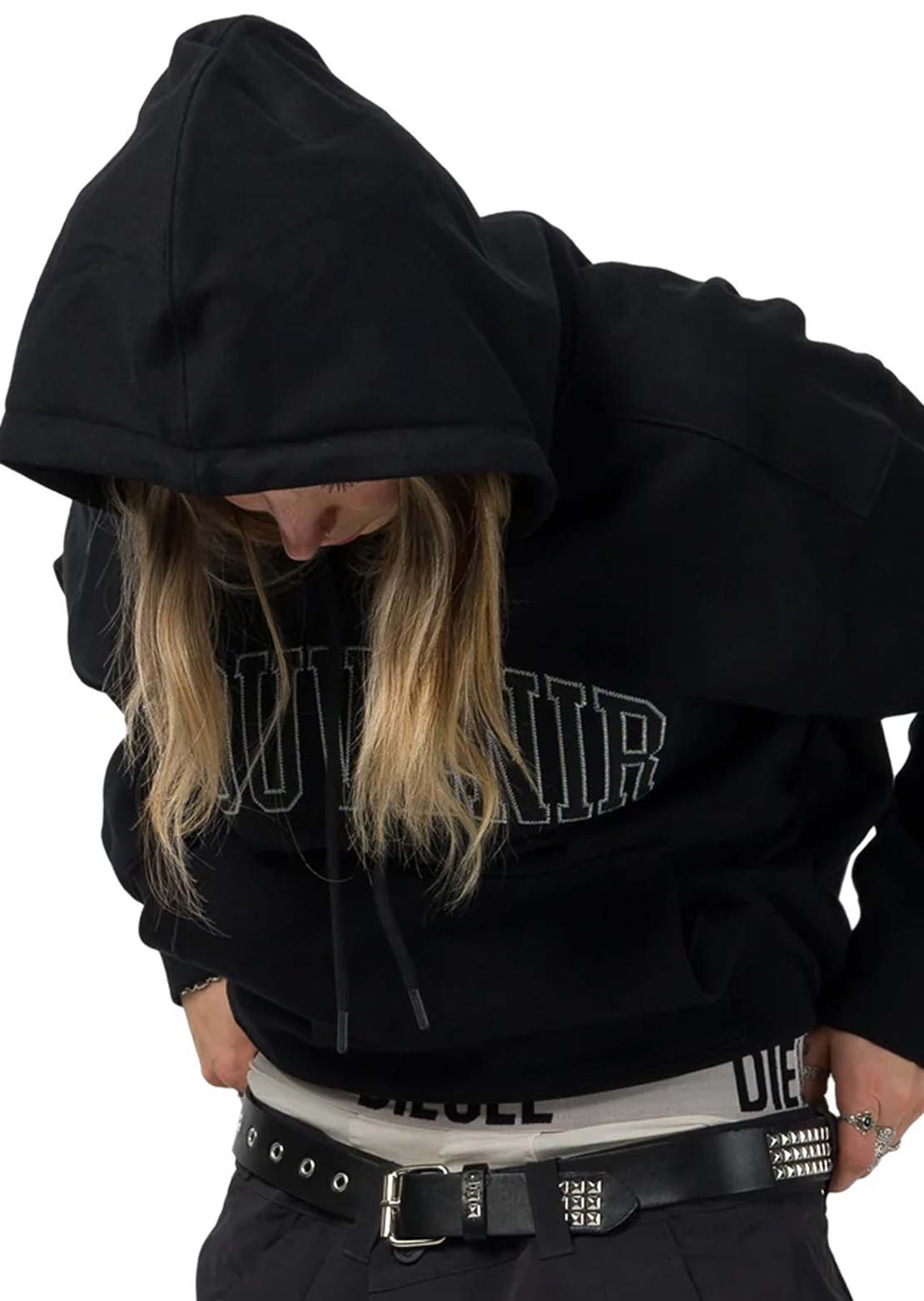 Souvenir Unisex Collegiate Hood Black