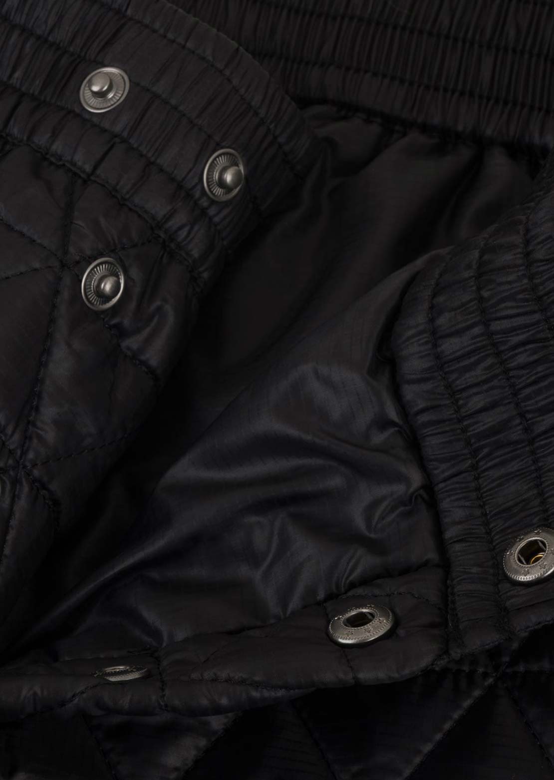 Souvenir Unisex Convertible Micro Puffer Pants Black
