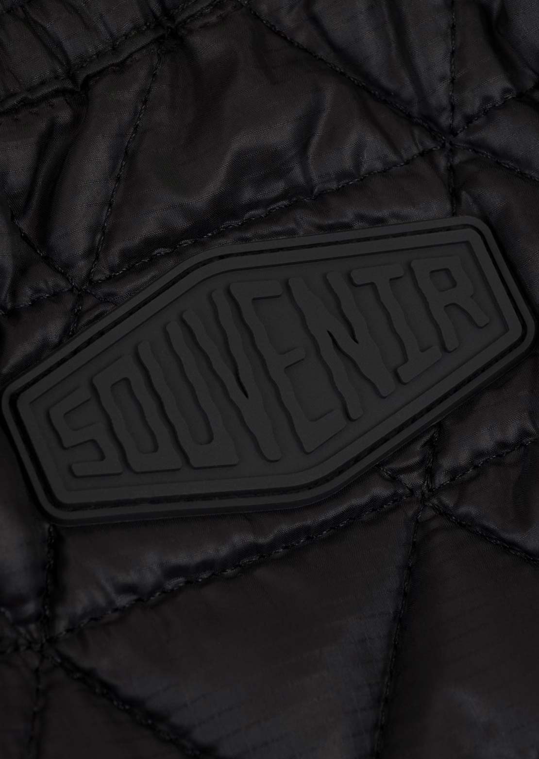Souvenir Unisex Convertible Micro Puffer Pants Black