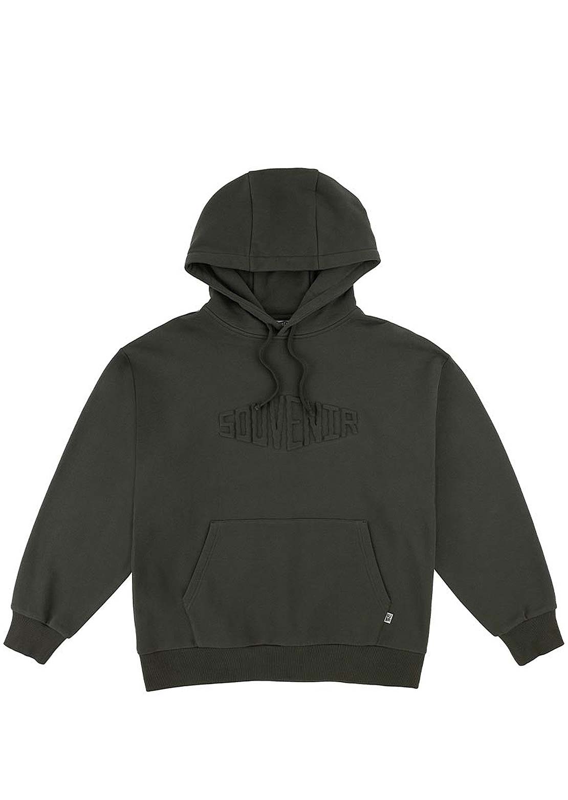 Souvenir Unisex Embossed Hood Dark Moss