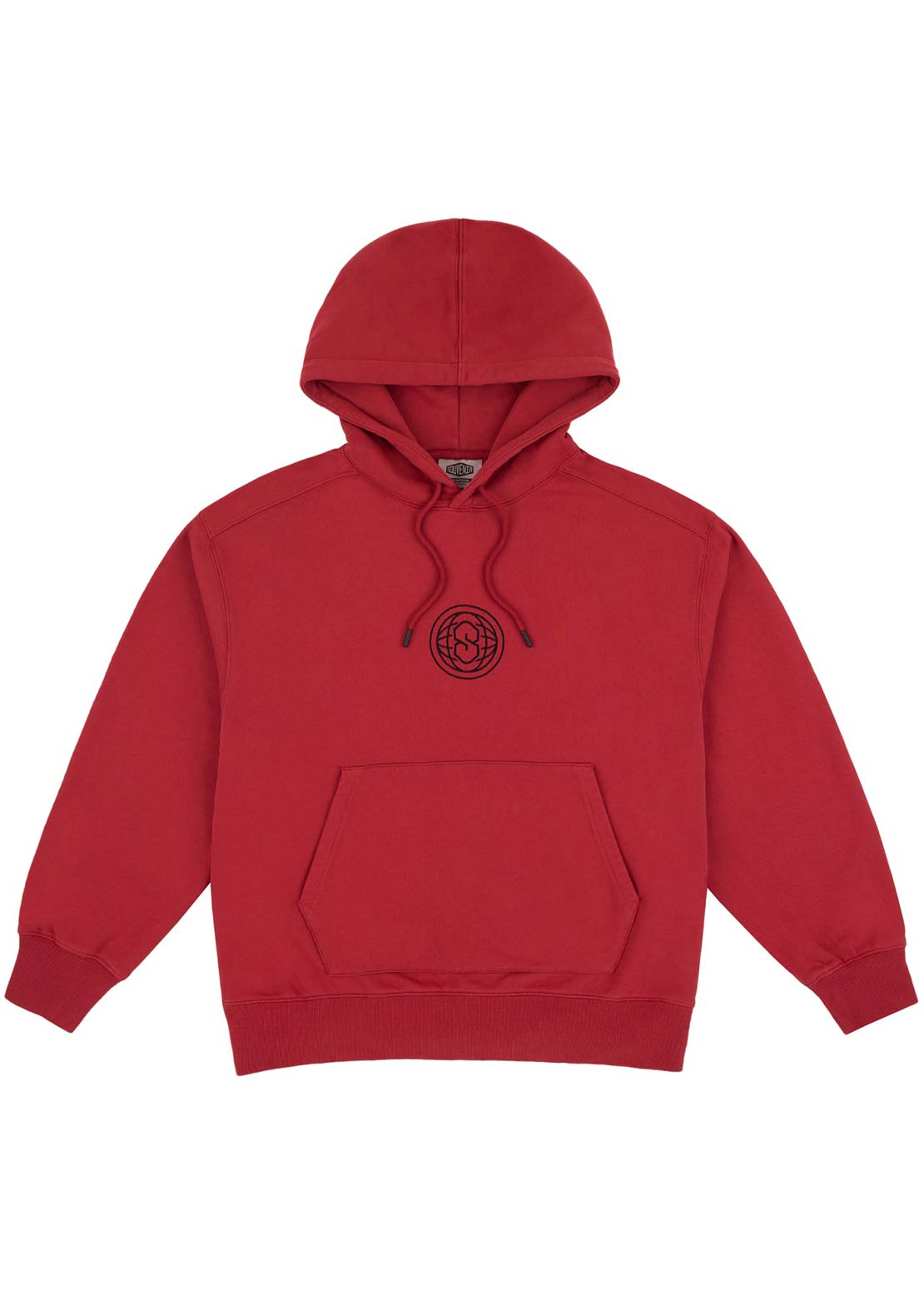 Souvenir Unisex Enzyme Wash Hood Barn Red