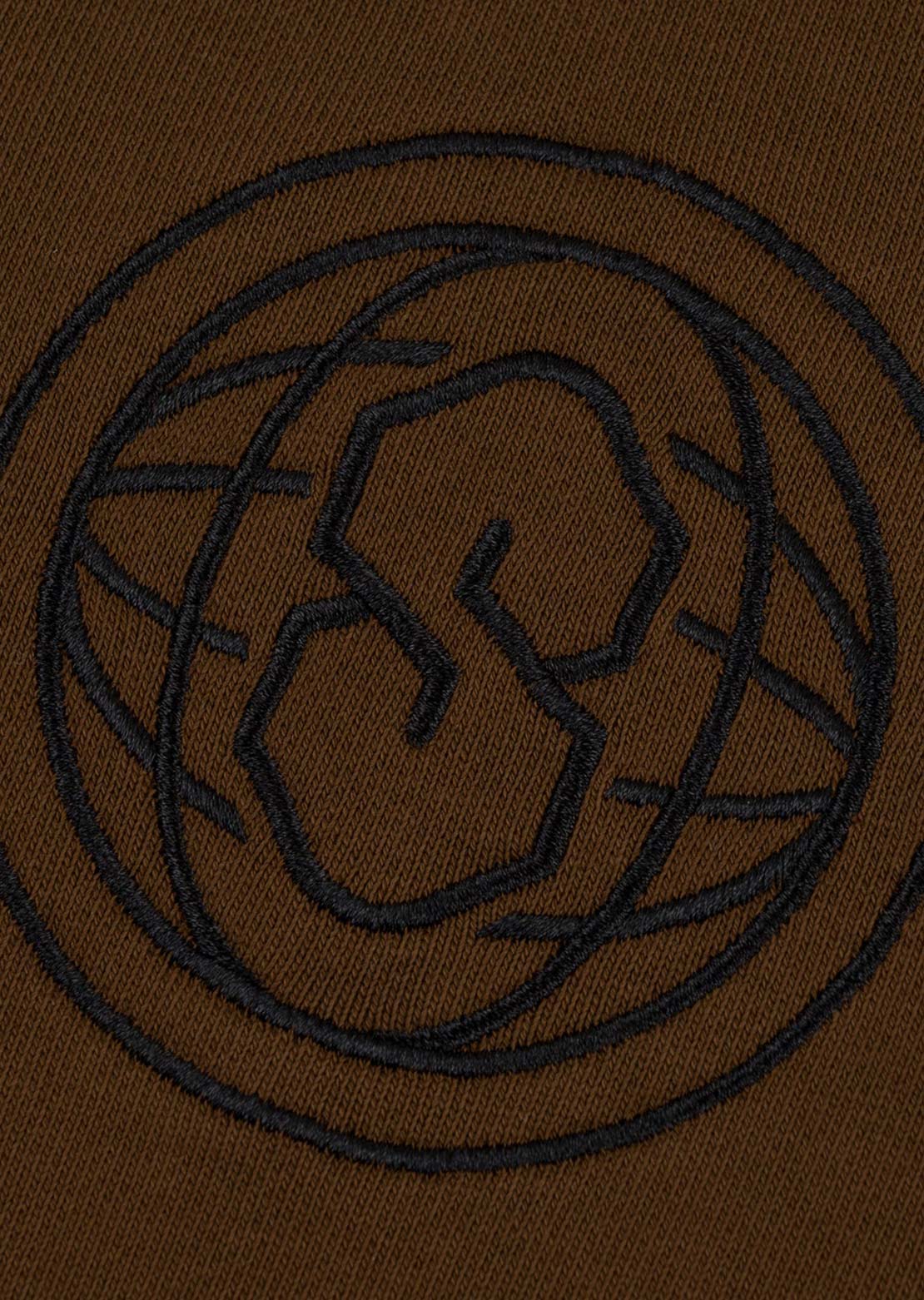 Souvenir Unisex Enzyme Wash Hood Milk Chocolate