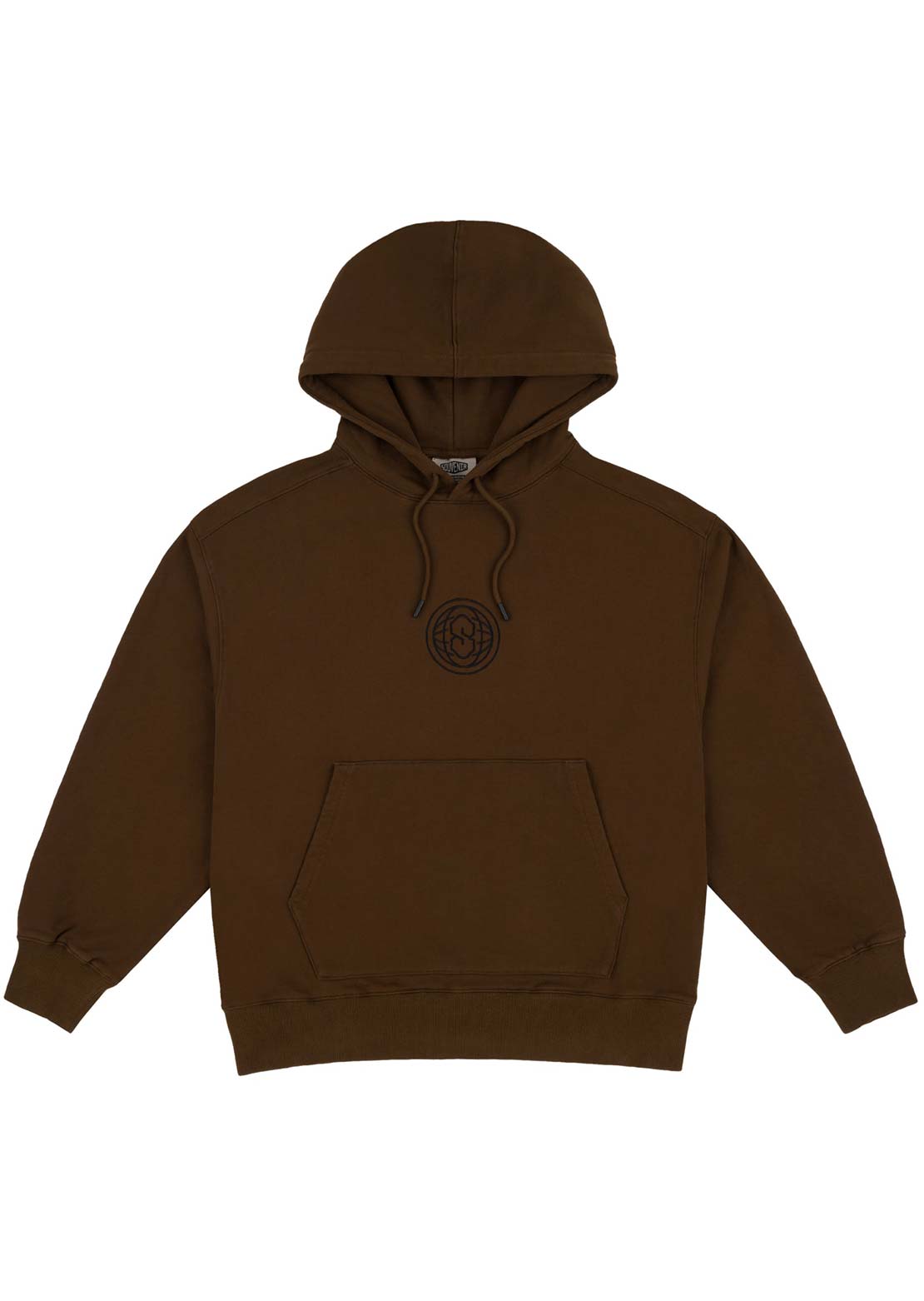 Souvenir Unisex Enzyme Wash Hood Milk Chocolate