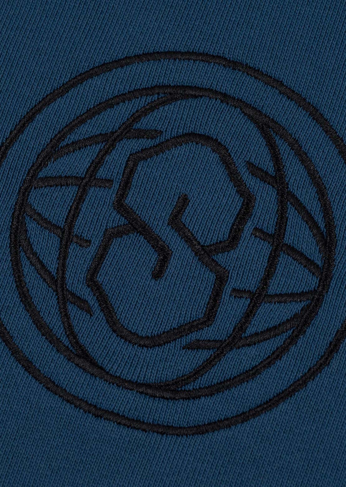 Souvenir Unisex Enzyme Wash Hood Vintage Blue