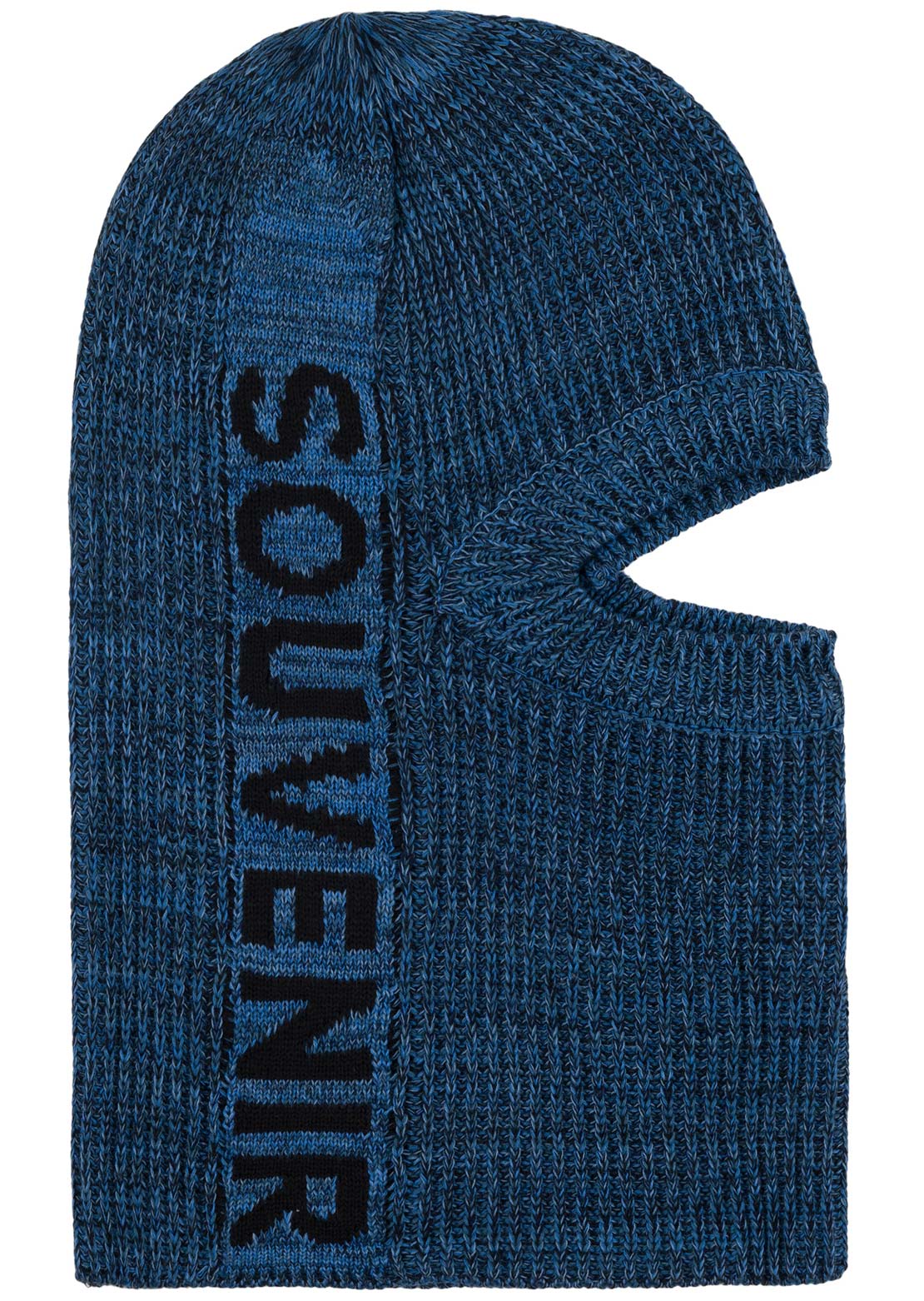 Souvenir Unisex Multi Yarn Burgular Mask Blues