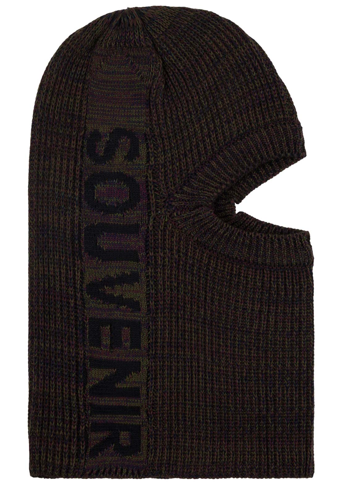 Souvenir Unisex Multi Yarn Burgular Mask Chocolate