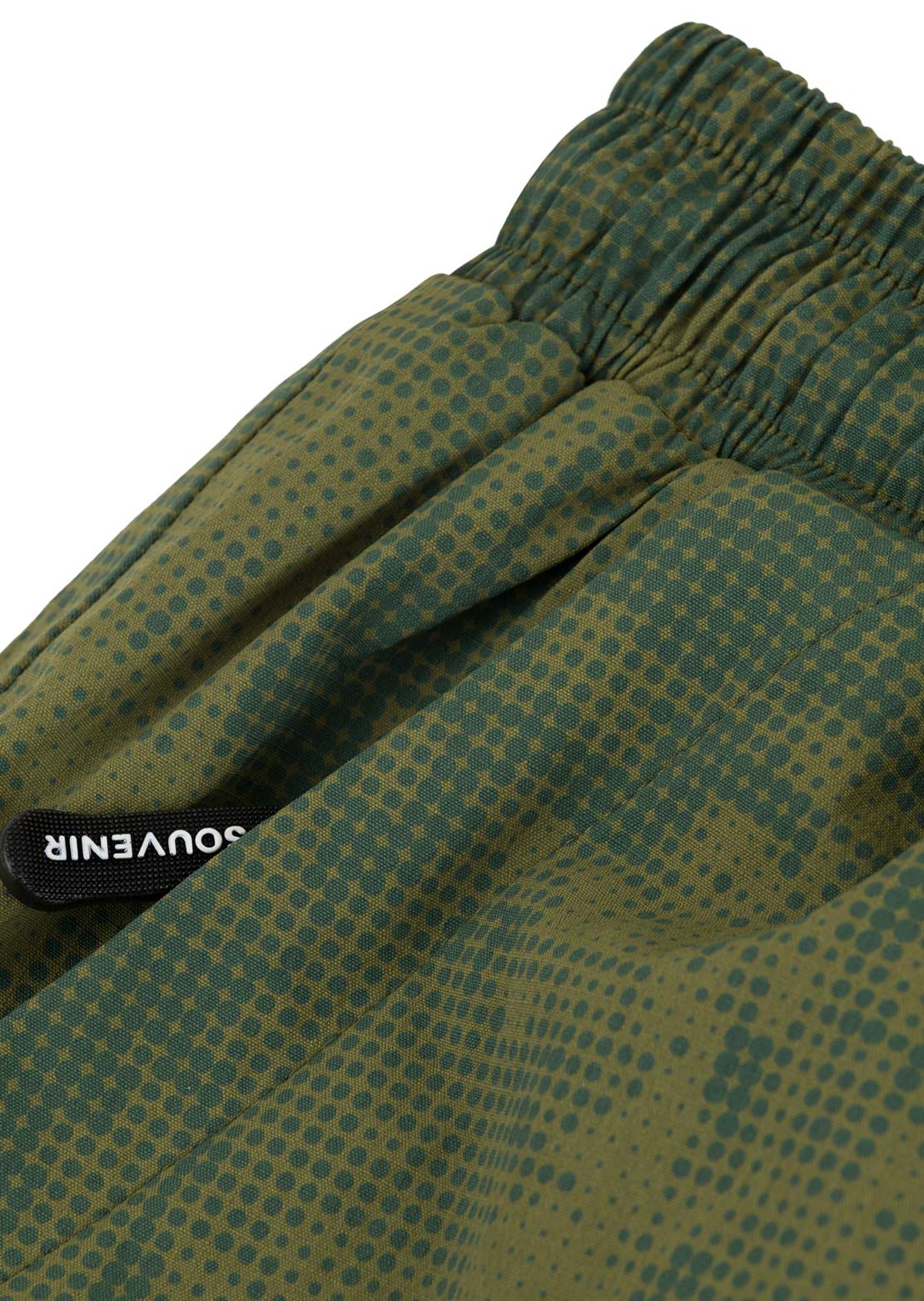 Souvenir Unisex Parachute Pants Army Blotch Print