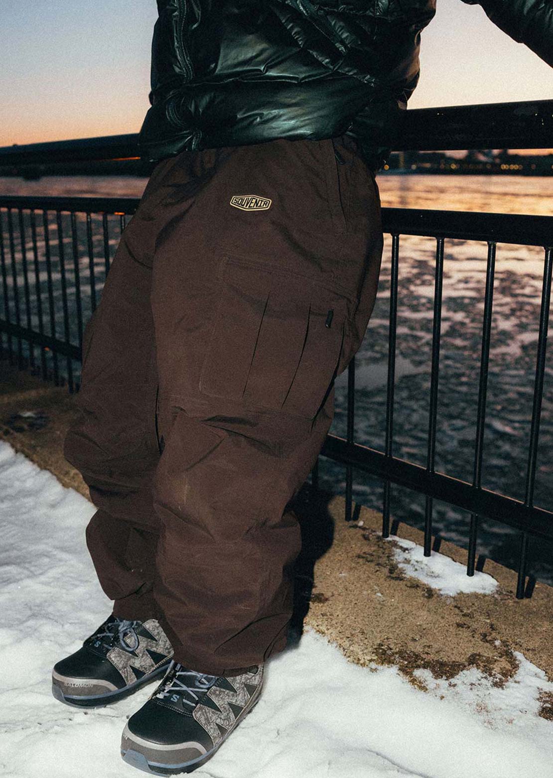Souvenir Unisex S2000 Insulated Cargo Pants Chocolate