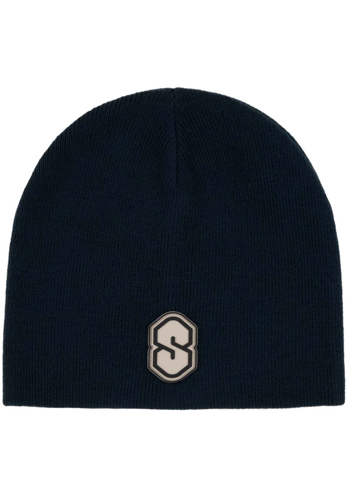 Souvenir Unisex Slouch Beanie Black