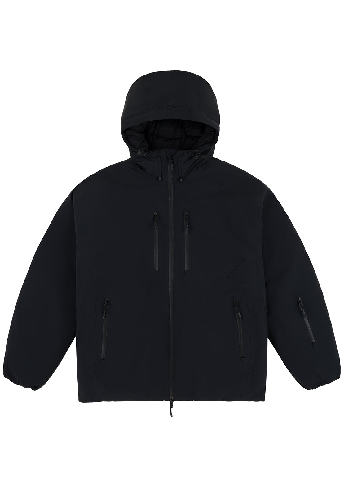 Souvenir Unisex Snowboard Parka Jacket Black