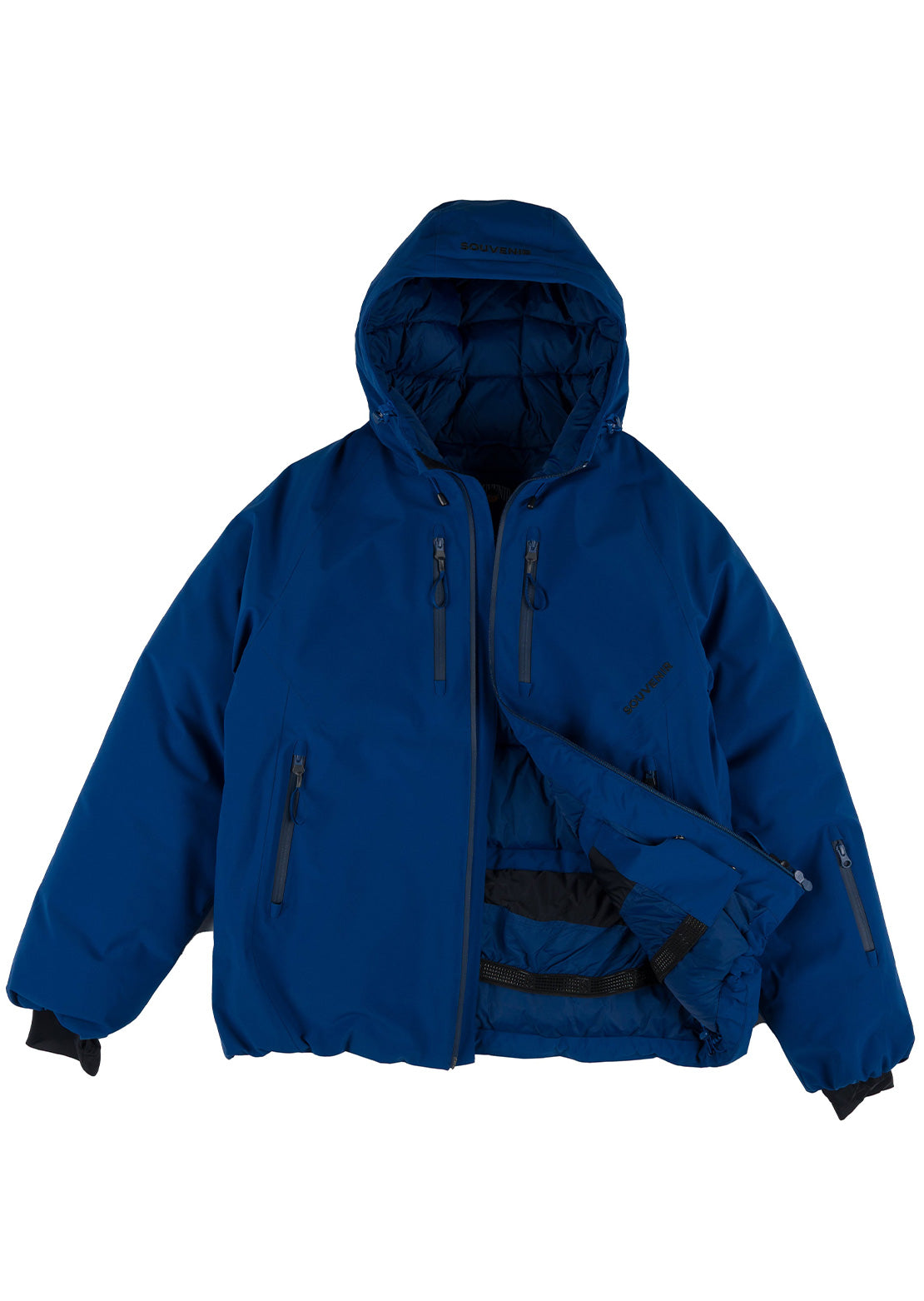 Souvenir Unisex Snowboard Parka Jacket Petrol Blue