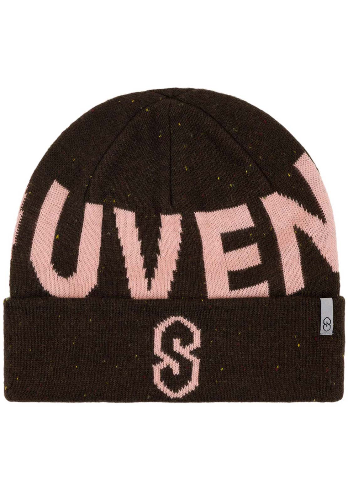 Souvenir Unisex Speckled Cuff Beanie Chocolate