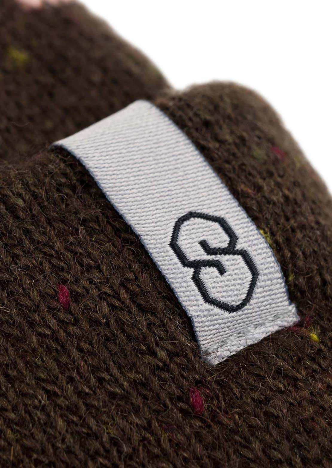 Souvenir Unisex Speckled Cuff Beanie Chocolate