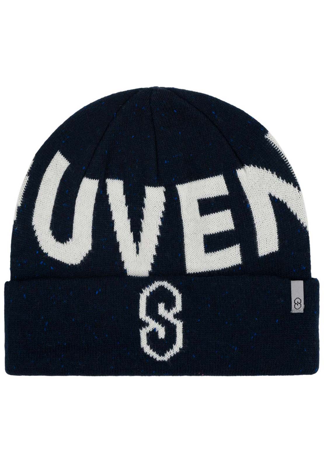 Souvenir Unisex Speckled Cuff Beanie Navy