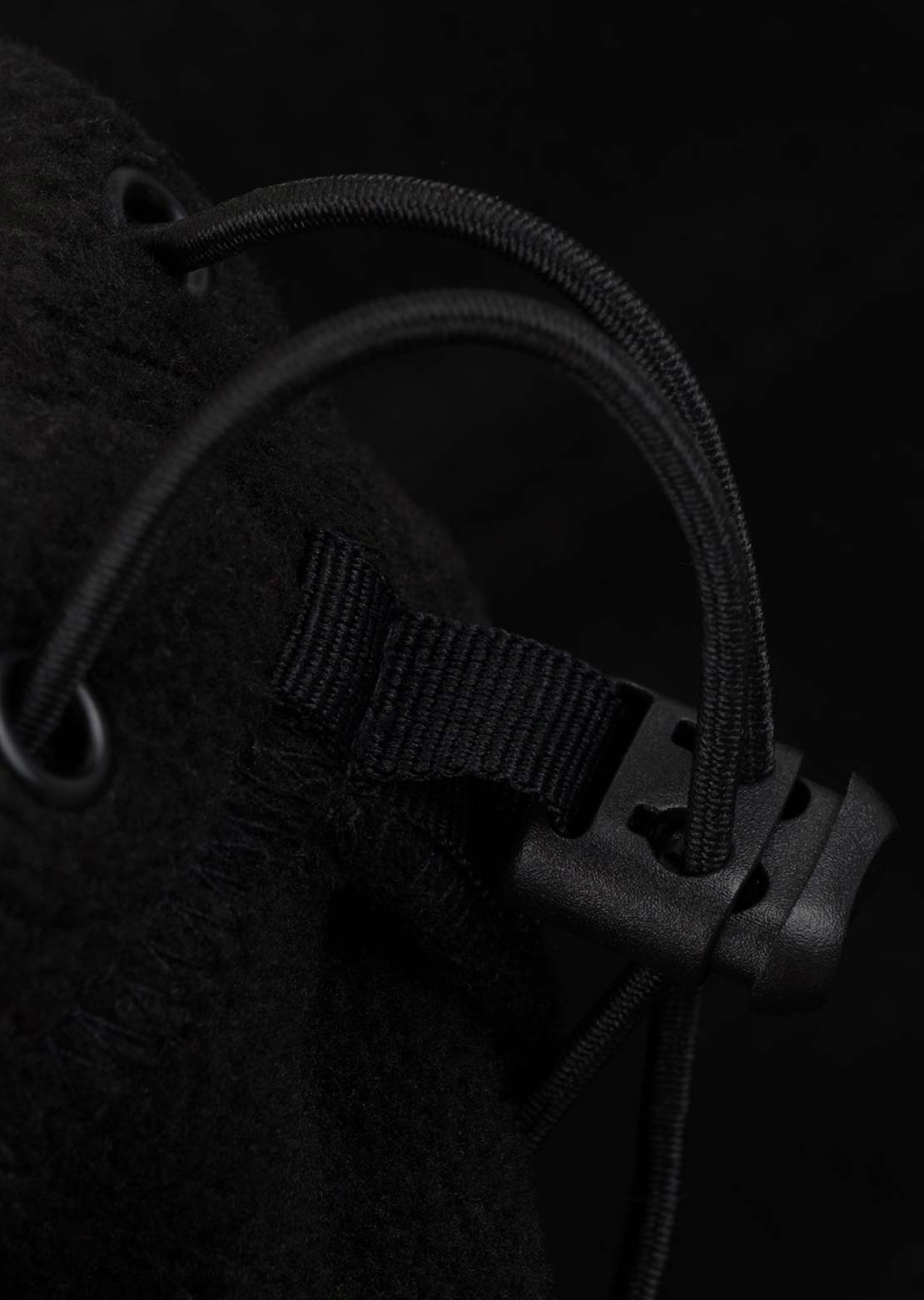 Souvenir Unisex Tech Zip Up Fleece Black