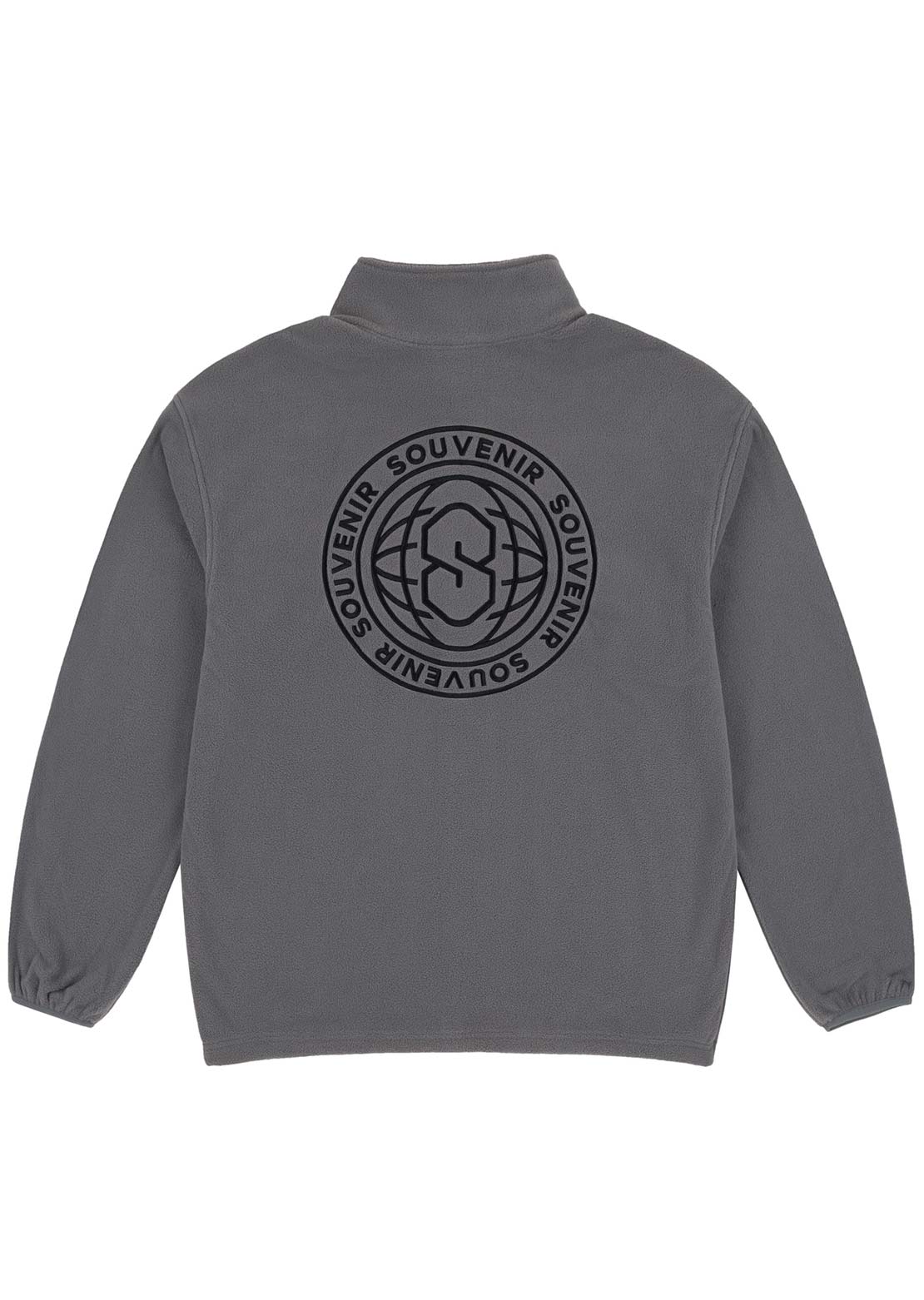 Souvenir Unisex Tech Zip Up Fleece Cool Grey