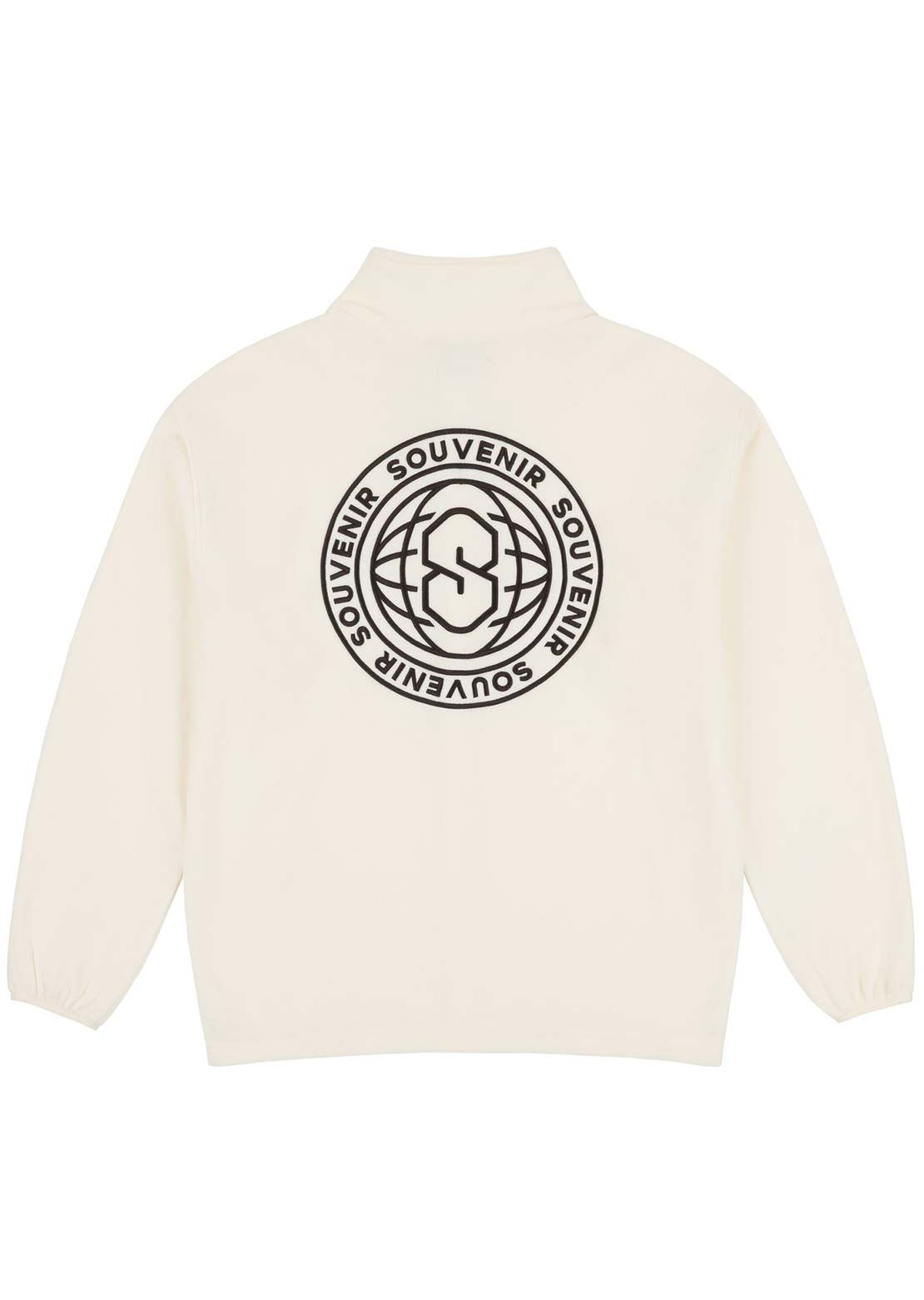 Souvenir Unisex Tech Zip Up Fleece Marshmallow