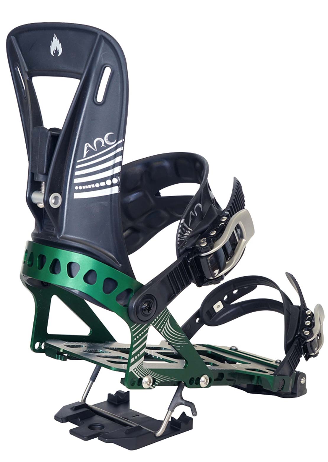 Spark Unisex Arc ST Bindings Green